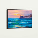 Landscape 039 Canvas Art 90 x 60 cm / Stretched on hidden frame