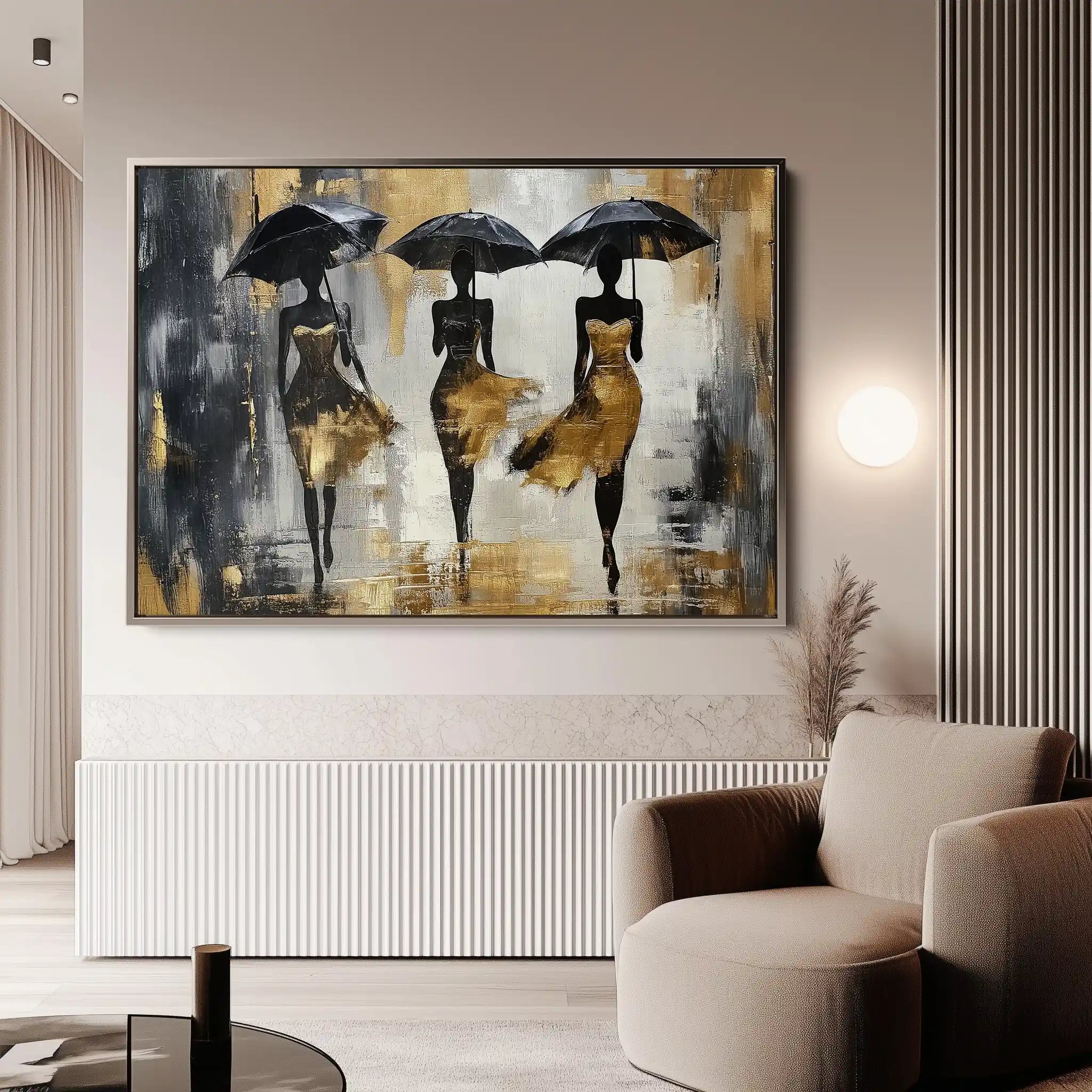 Portrait 039 Canvas Art 90 x 60 cm / Stretched on hidden frame