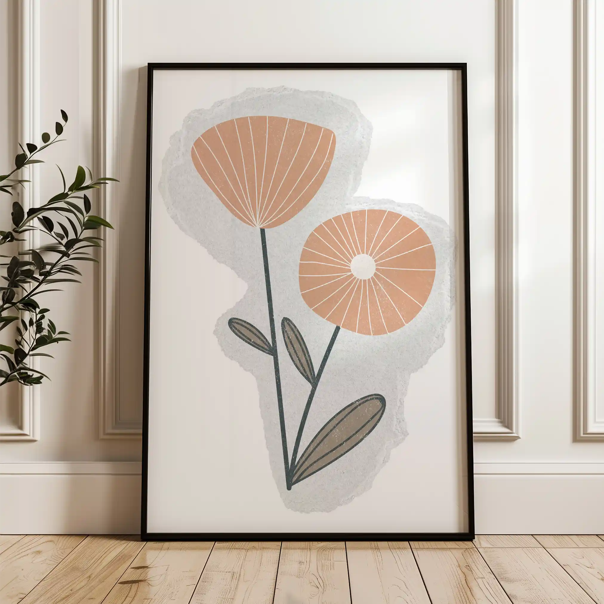 Boho 040 Canvas Art 90 x 60 cm / Stretched on hidden frame