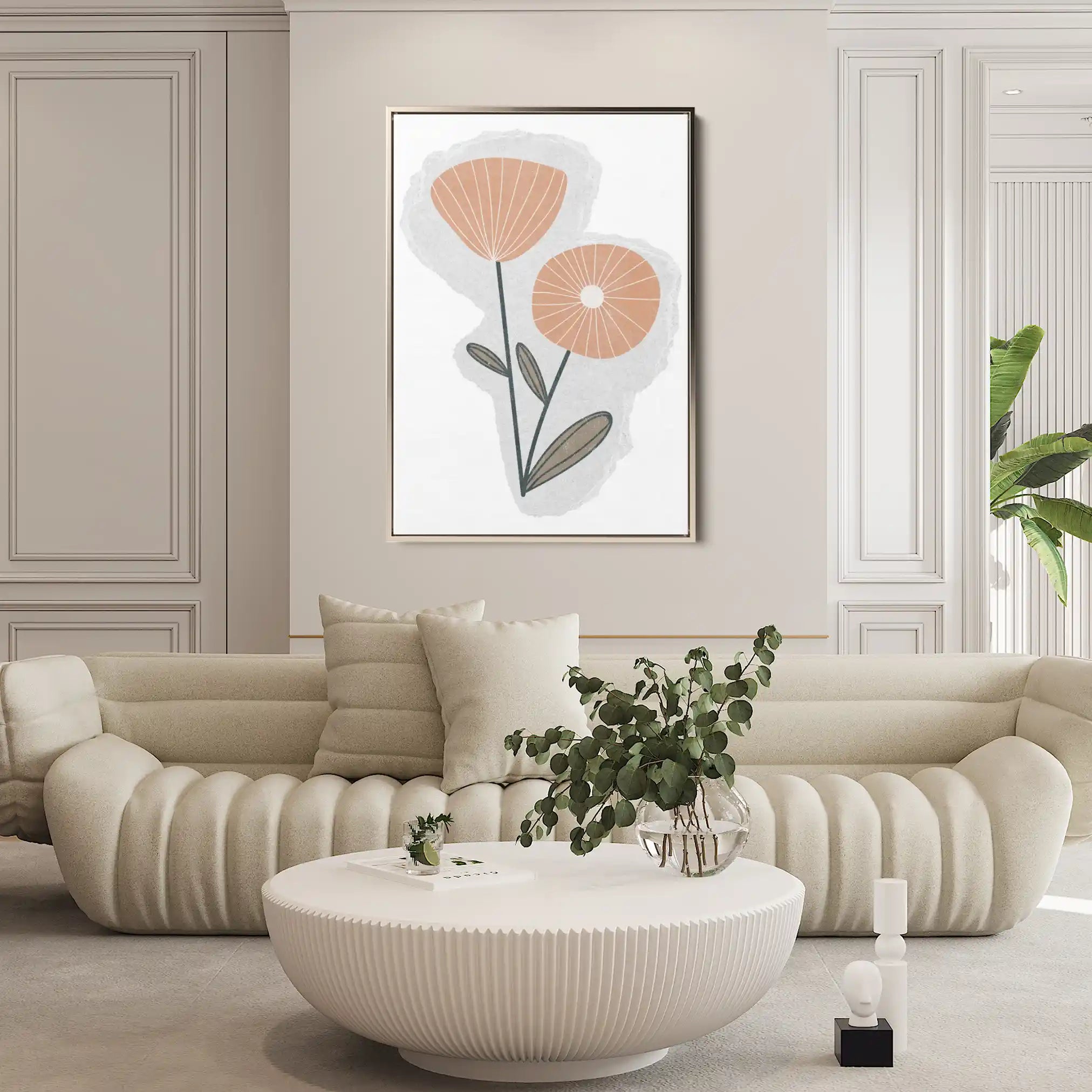 Boho 040 Canvas Art 90 x 60 cm / Stretched on hidden frame