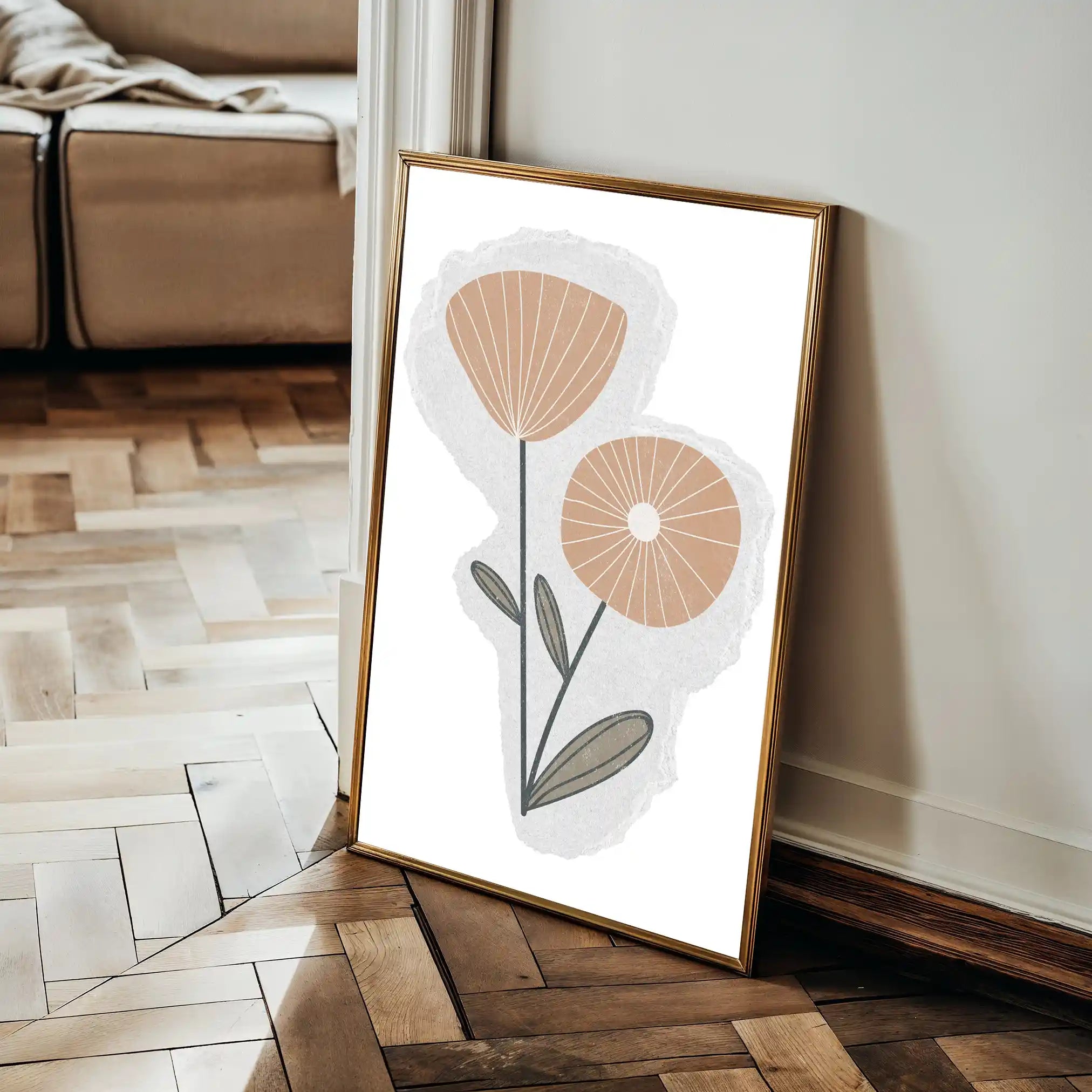 Boho 040 Canvas Art 90 x 60 cm / Stretched on hidden frame