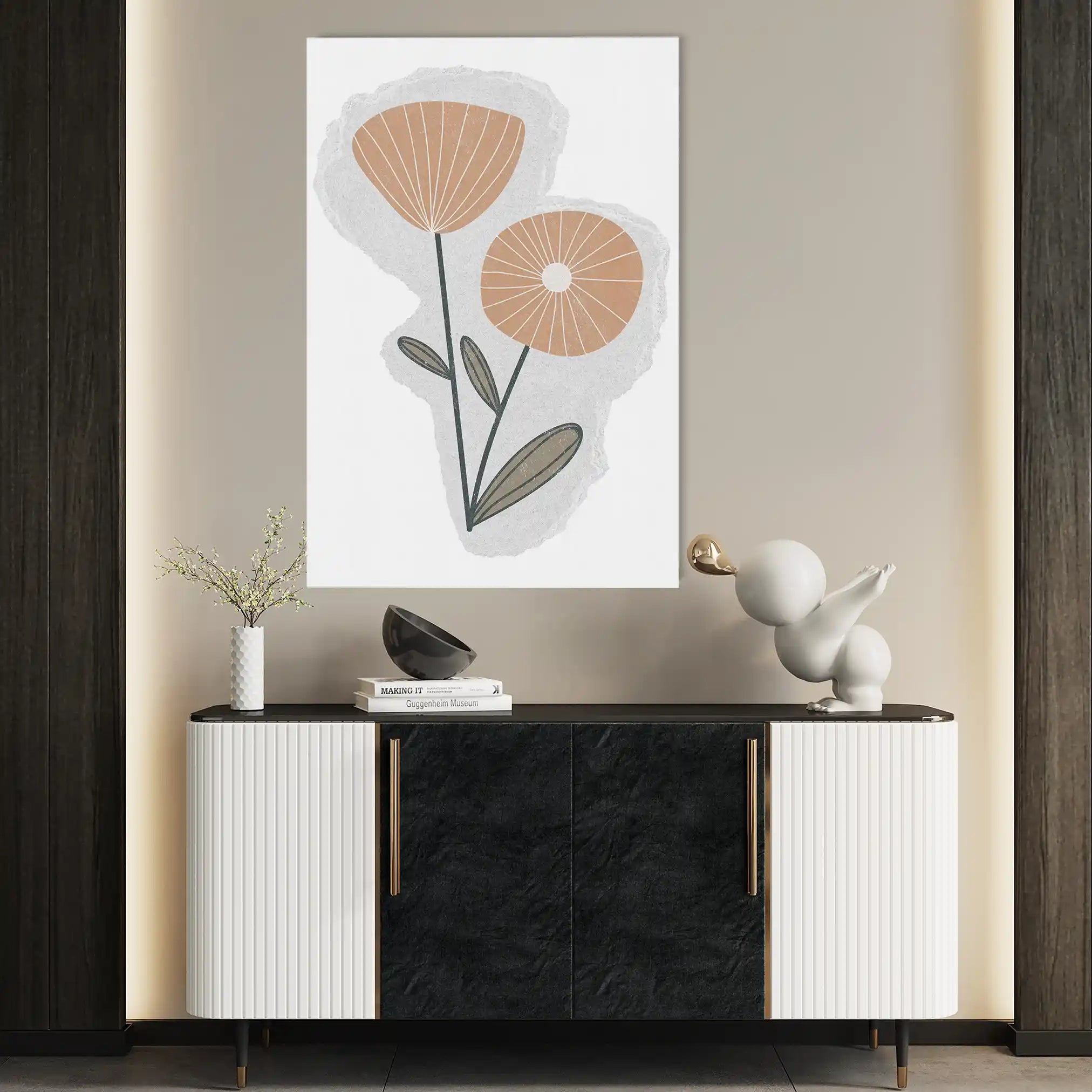 Boho 040 Canvas Art 90 x 60 cm / Stretched on hidden frame