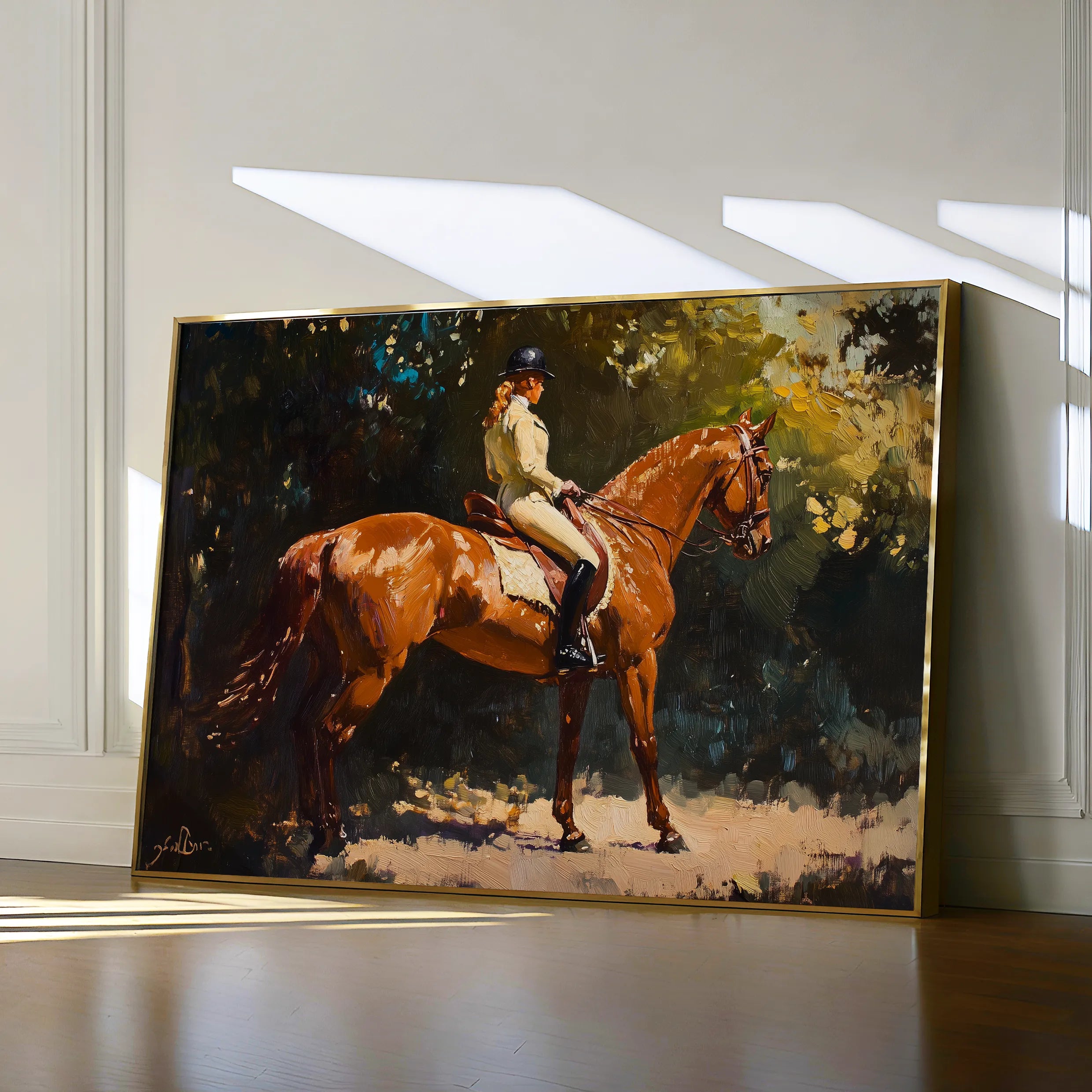 Classic Canvas Wall Art WAD040-CL 90 x 60 cm / Stretched on hidden frame