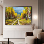 Landscape 040 Canvas Art 90 x 60 cm / Stretched on hidden frame