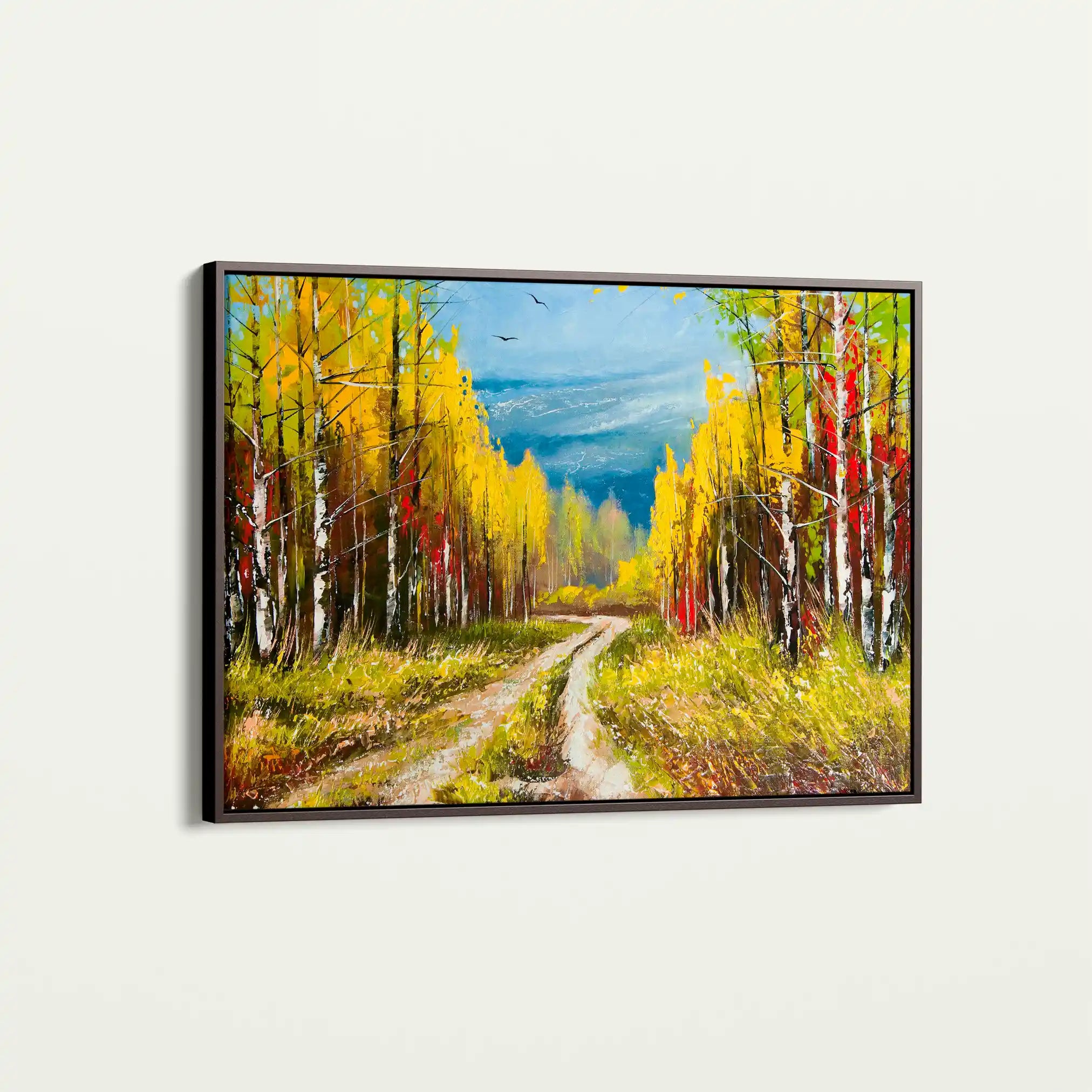 Landscape 040 Canvas Art 90 x 60 cm / Stretched on hidden frame
