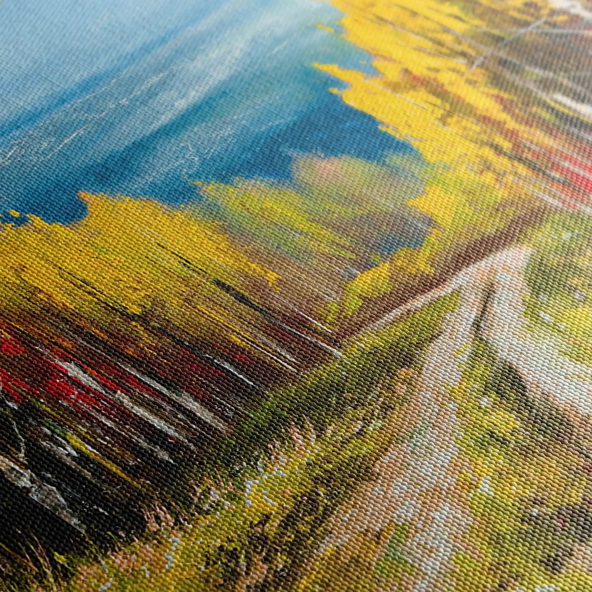 Landscape 040 Canvas Art 90 x 60 cm / Stretched on hidden frame