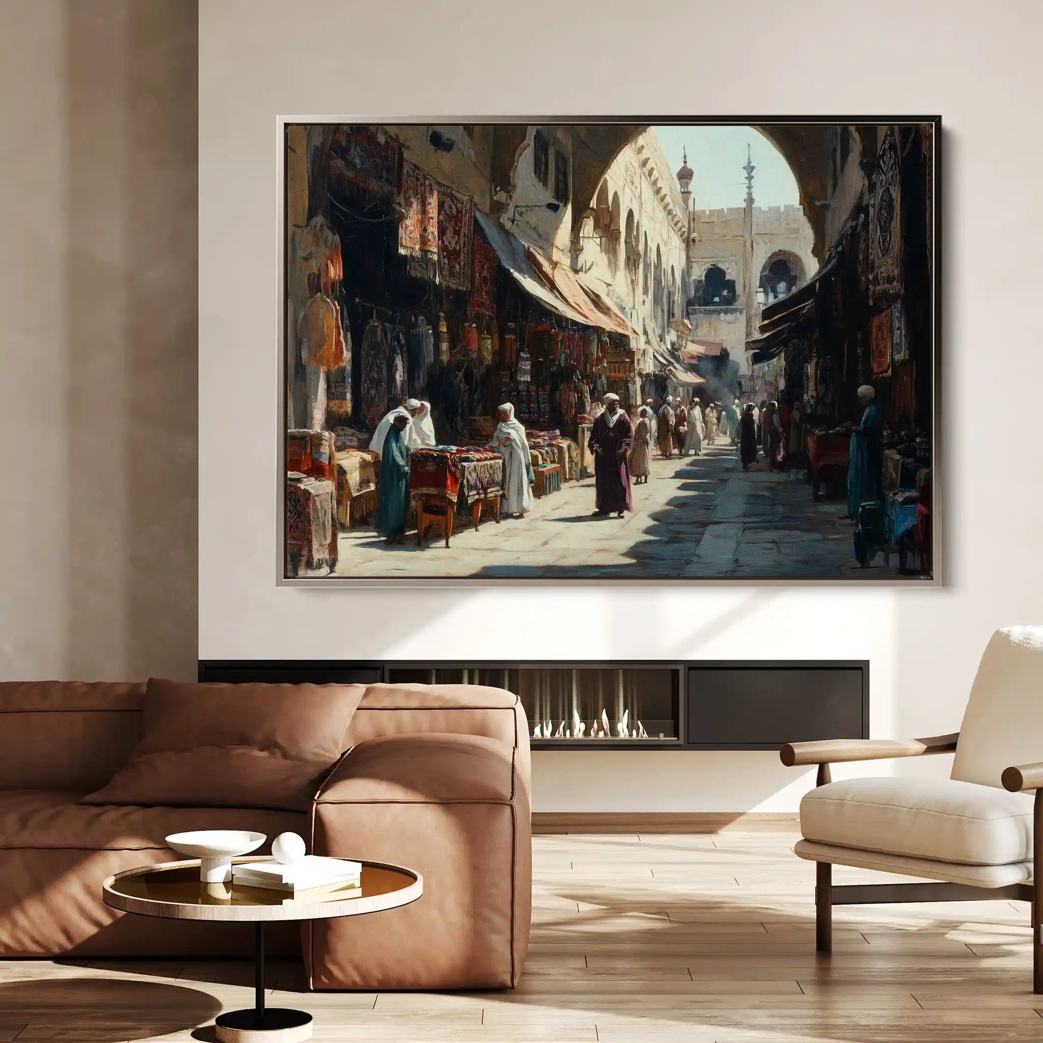 Orientalist 040 Canvas Art 90 x 60 cm / Stretched on hidden frame