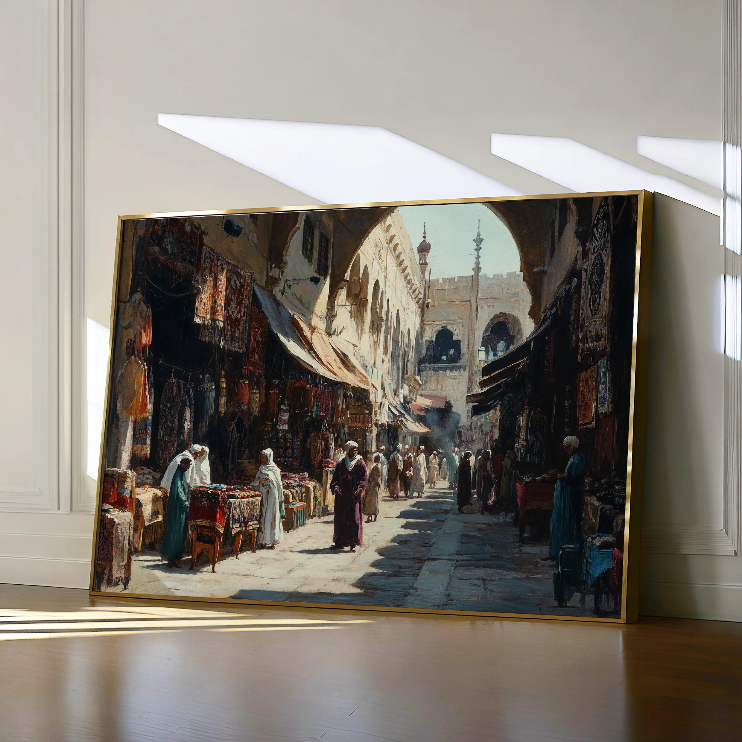 Orientalist Canvas Wall Art WAD040-OR 90 x 60 cm / Stretched on hidden frame