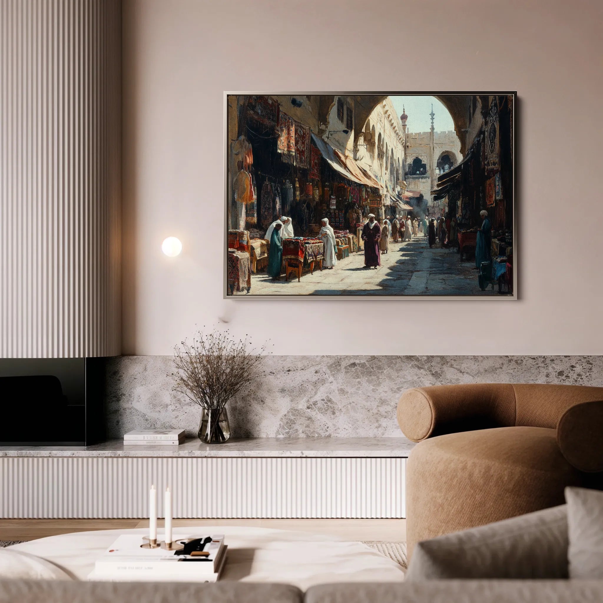 Orientalist Canvas Wall Art WAD040-OR 90 x 60 cm / Stretched on hidden frame