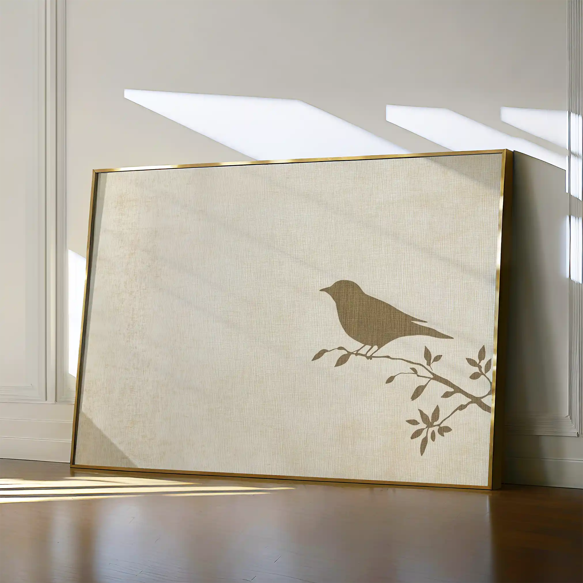 Animals 041 Canvas Art 90 x 60 cm / Stretched on hidden frame