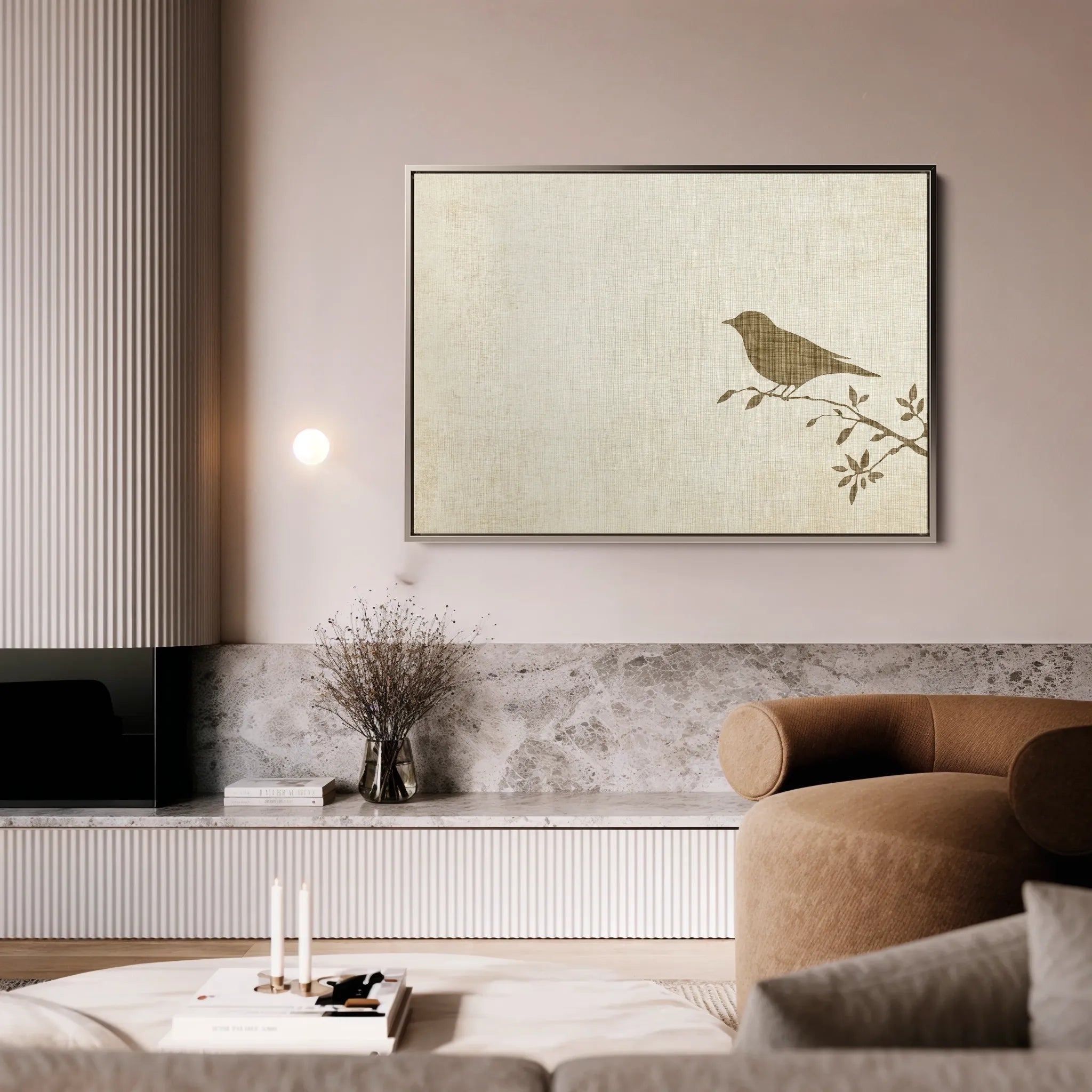 Animals Canvas Wall Art WAD041-AN 90 x 60 cm / Stretched on hidden frame
