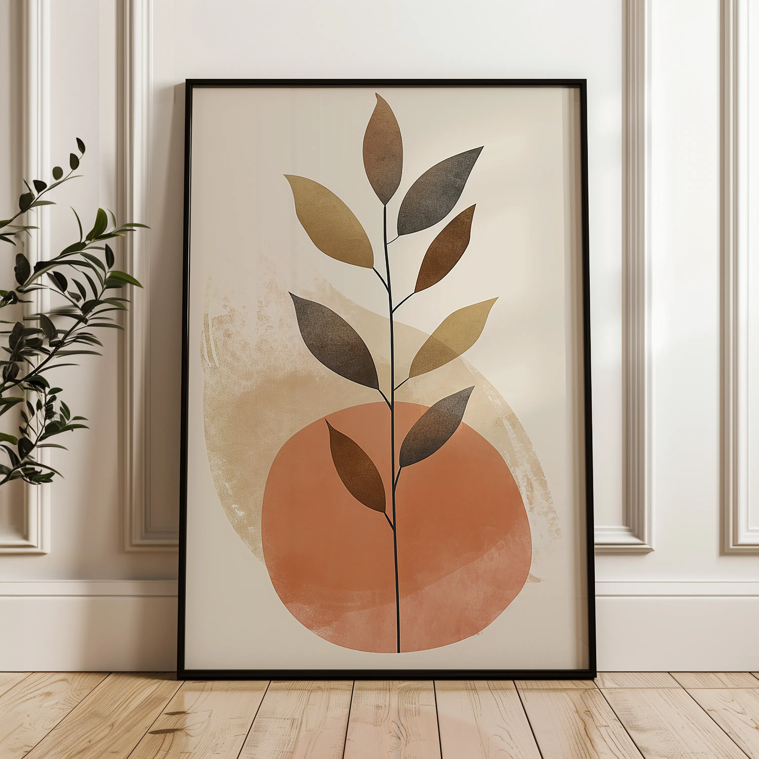 Boho Canvas Wall Art WAD041-BH 90 x 60 cm / Stretched on hidden frame