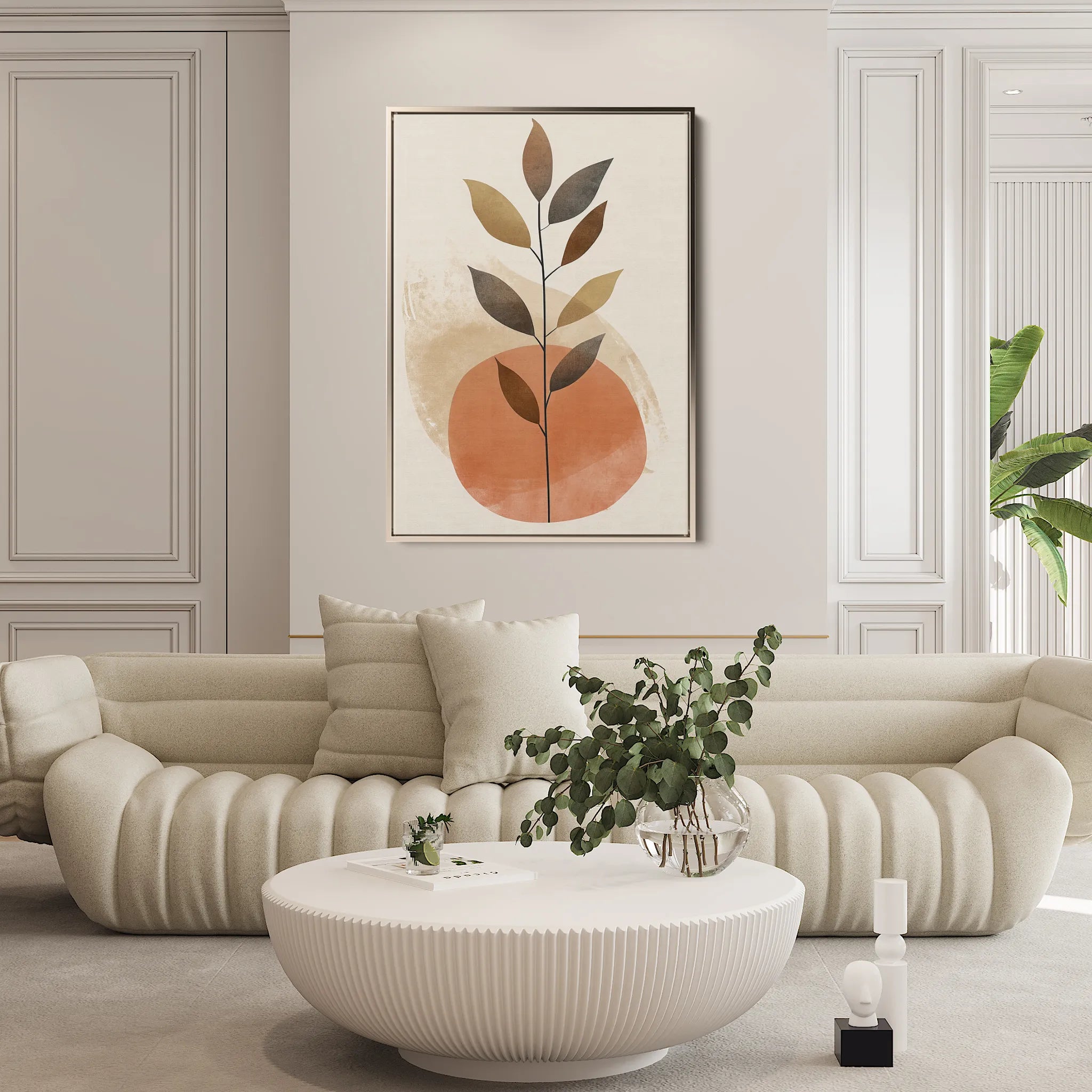 Boho Canvas Wall Art WAD041-BH 90 x 60 cm / Stretched on hidden frame