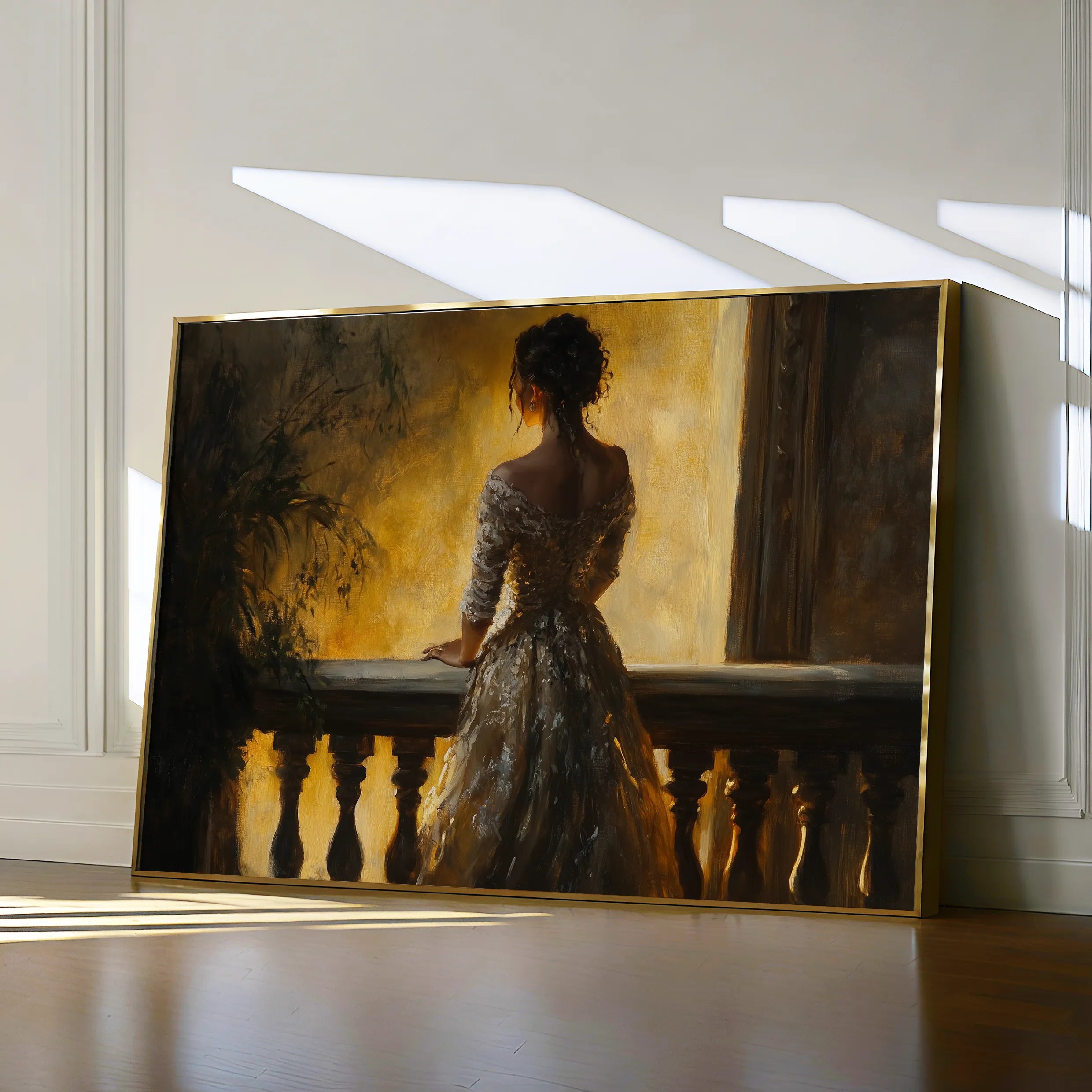 Classic Canvas Wall Art WAD041-CL 90 x 60 cm / Stretched on hidden frame