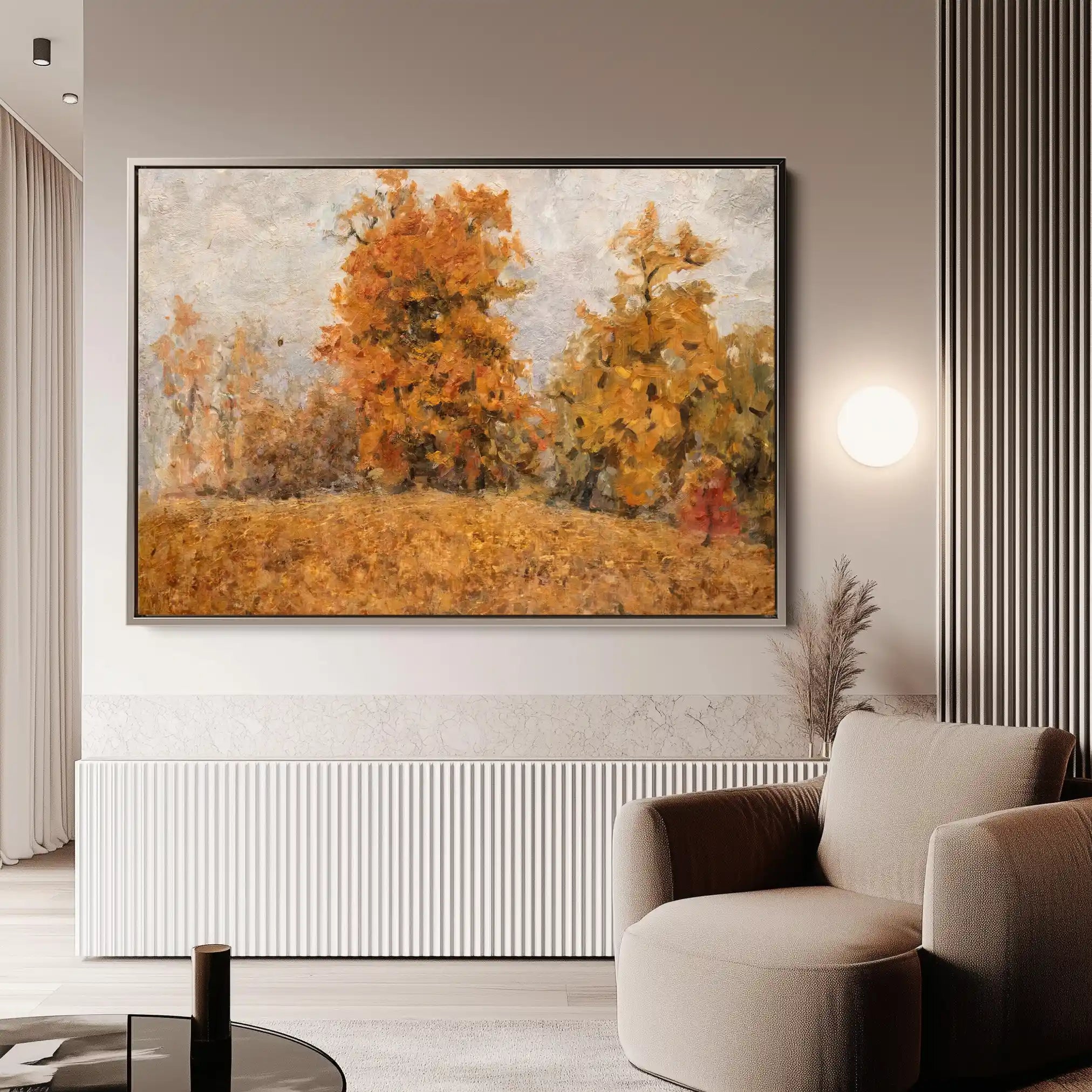 Landscape 041 Canvas Art 90 x 60 cm / Stretched on hidden frame