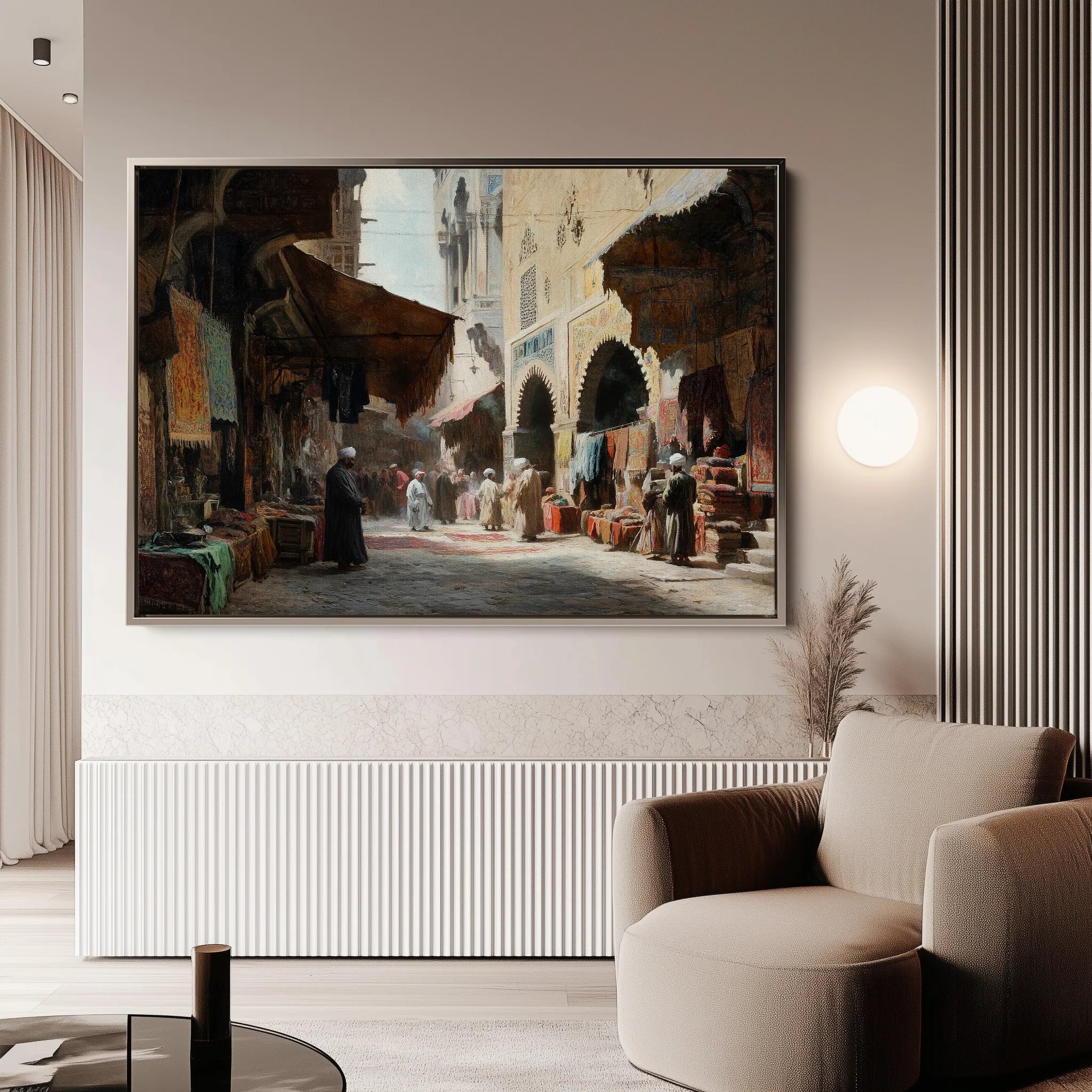 Orientalist Canvas Wall Art WAD041-OR 90 x 60 cm / Stretched on hidden frame