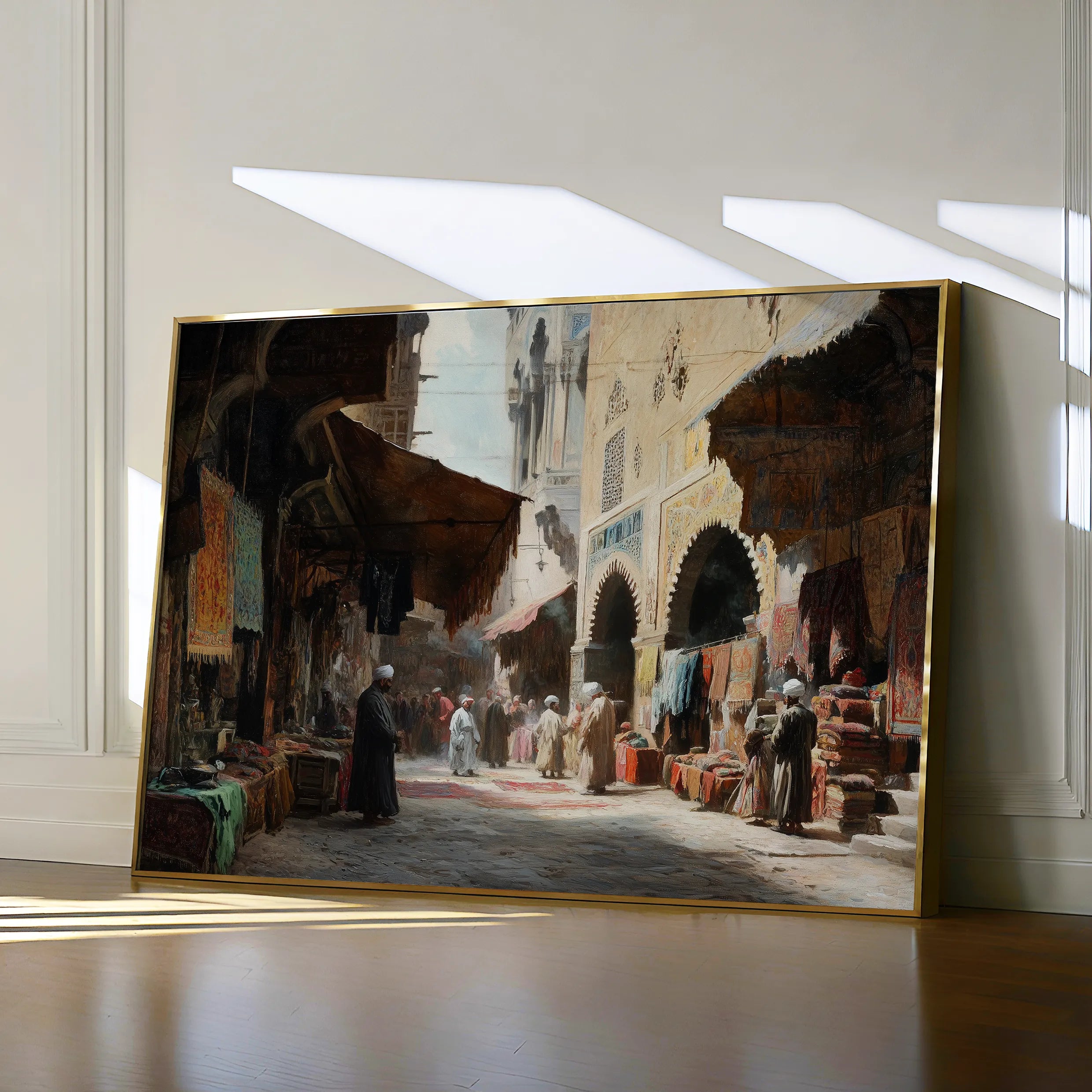 Orientalist Canvas Wall Art WAD041-OR 90 x 60 cm / Stretched on hidden frame