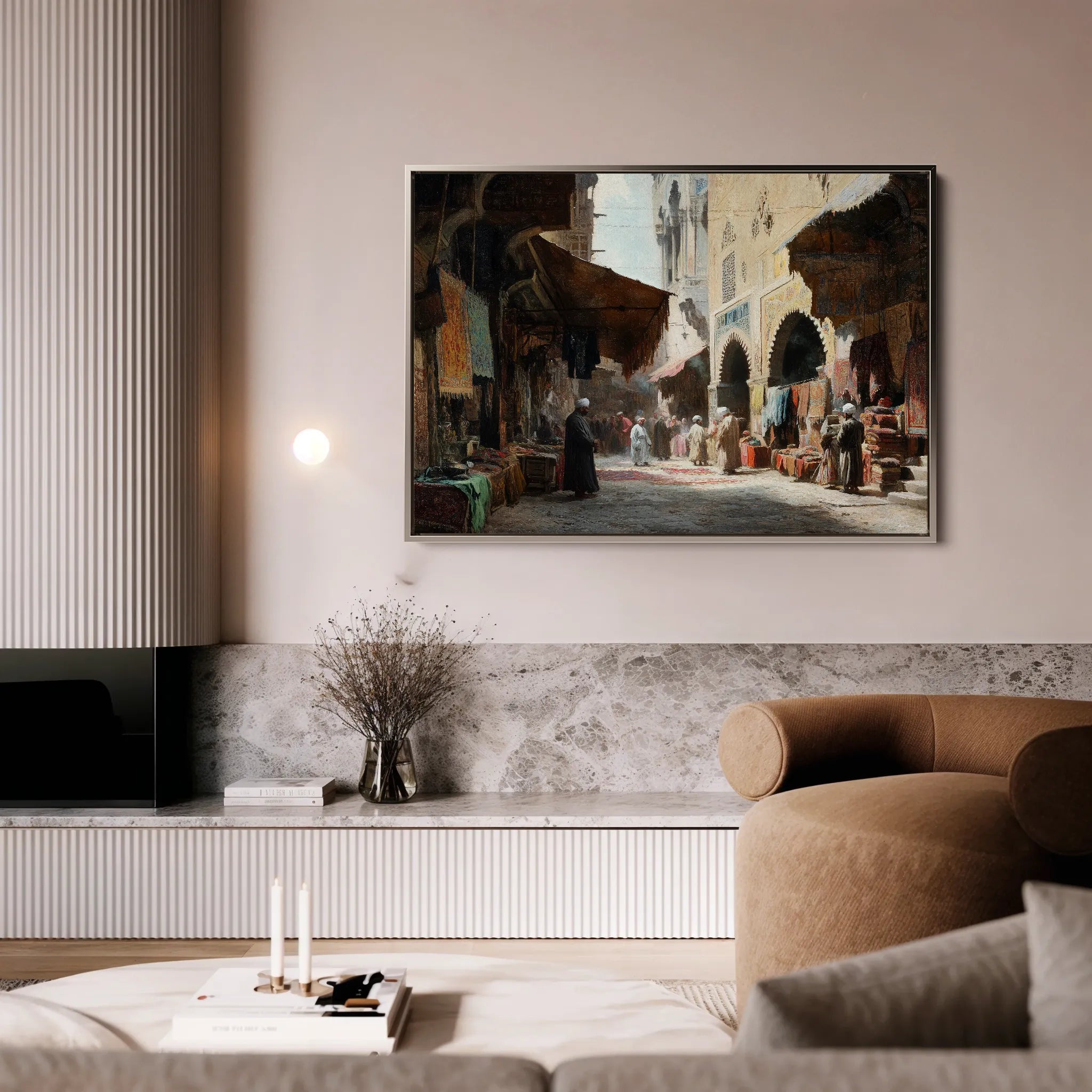 Orientalist Canvas Wall Art WAD041-OR 90 x 60 cm / Stretched on hidden frame