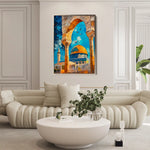 Palestine 041 Canvas Art 90 x 60 cm / Stretched on hidden frame