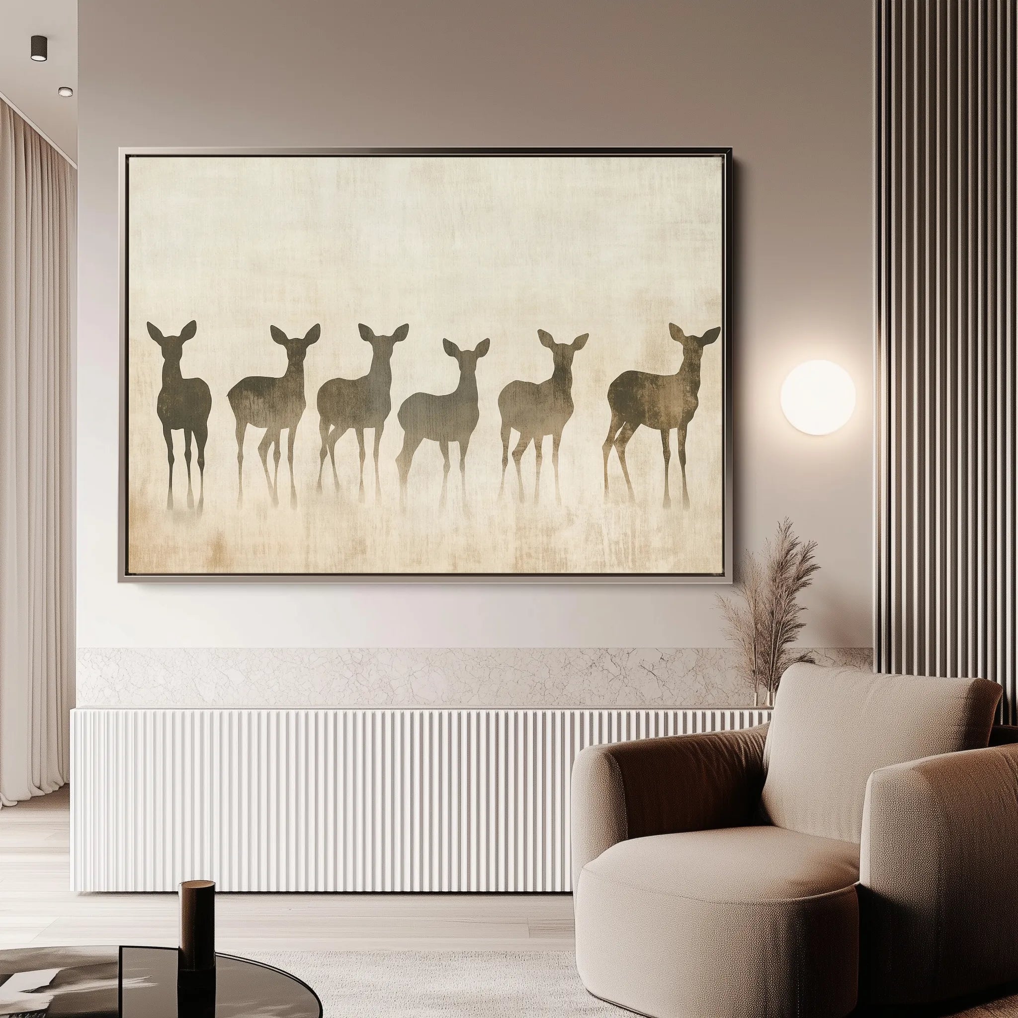 Animals Canvas Wall Art WAD042-AN 90 x 60 cm / Stretched on hidden frame