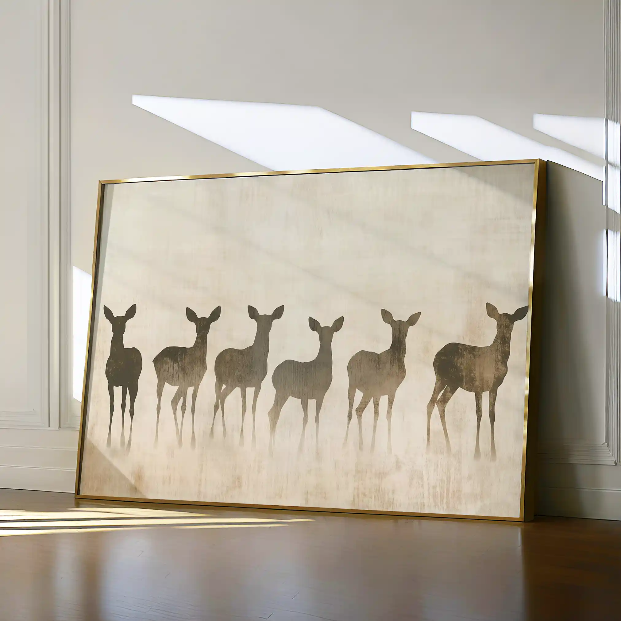 Animals 042 Canvas Art 90 x 60 cm / Stretched on hidden frame
