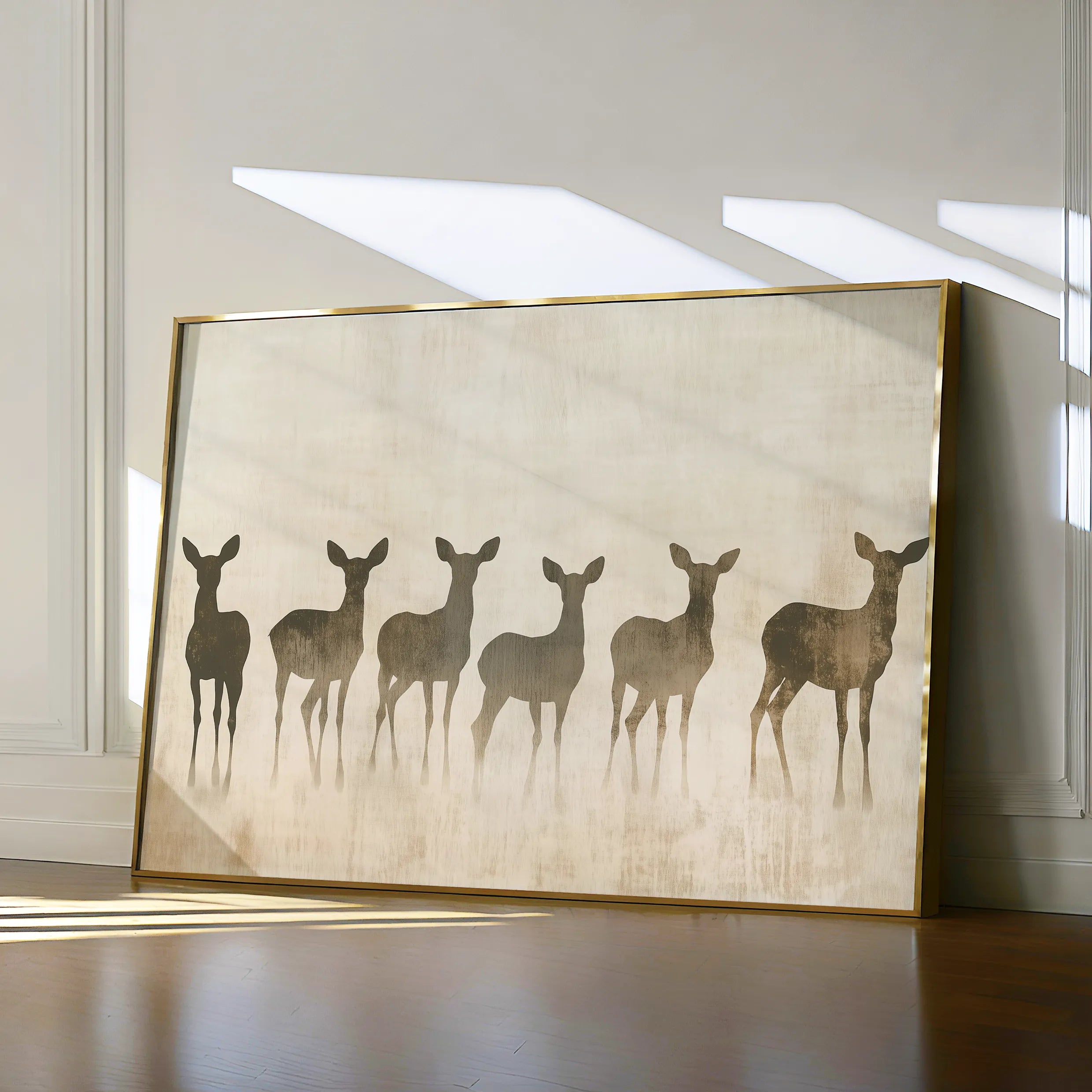 Animals Canvas Wall Art WAD042-AN 90 x 60 cm / Stretched on hidden frame