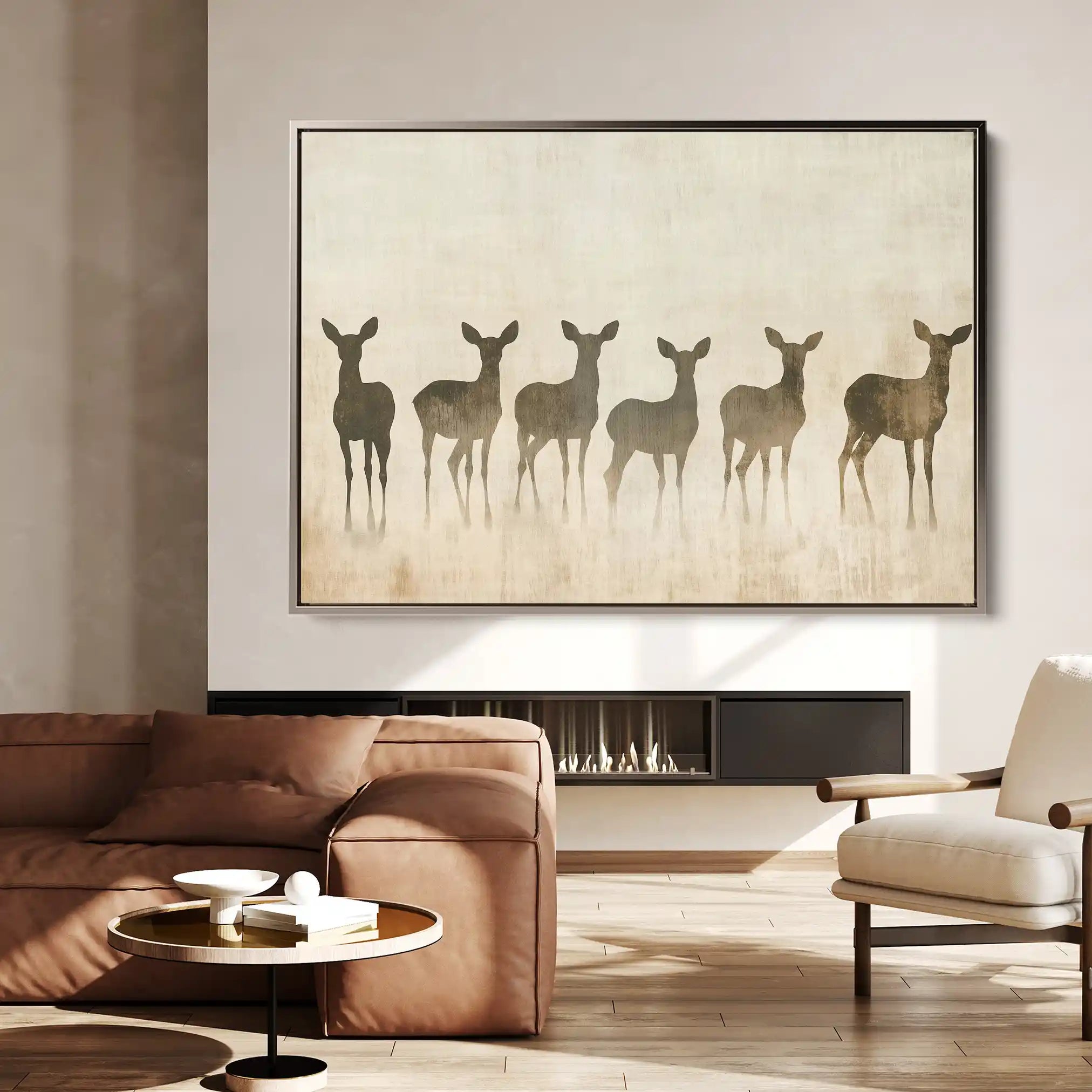 Animals 042 Canvas Art 90 x 60 cm / Stretched on hidden frame