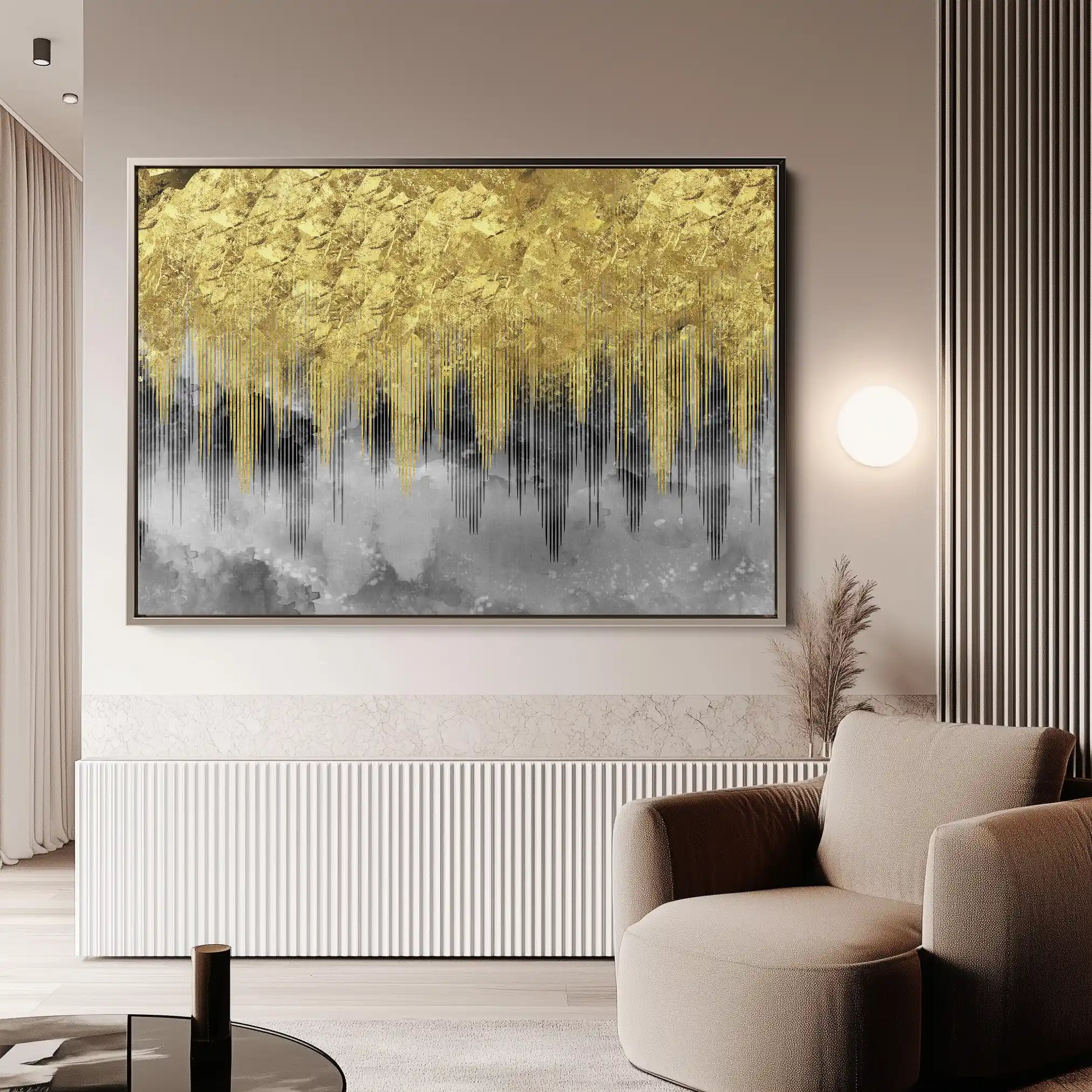 Abstract 042 Canvas Art 60 x 40 cm / Stretched on hidden frame
