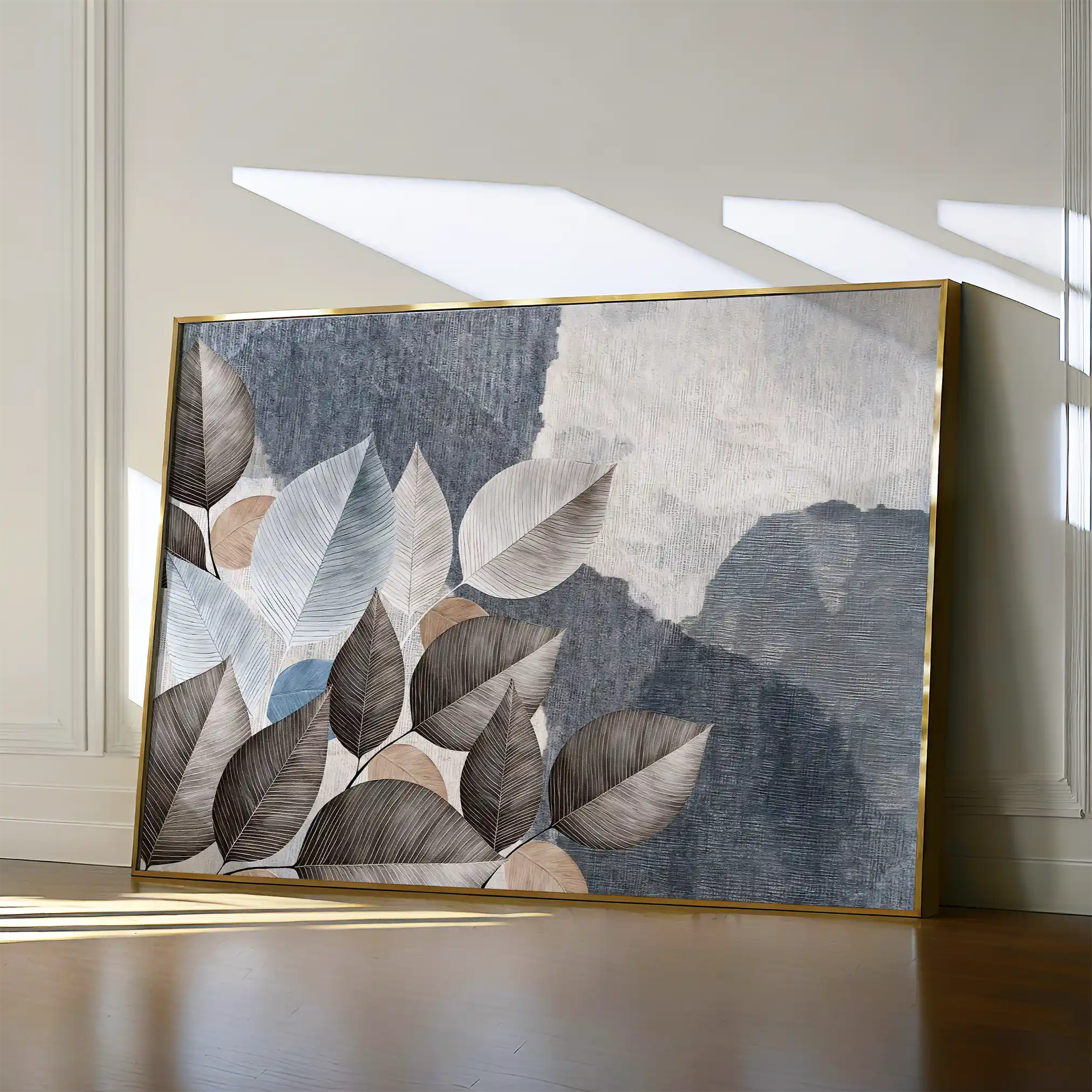 Floral Canvas Wall Art WAD042-F 90 x 60 cm / Stretched on hidden frame
