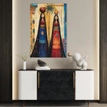 Portrait 042 Canvas Art 90 x 60 cm / Stretched on hidden frame