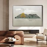 Abstract 043 Canvas Art 60 x 40 cm / Stretched on hidden frame