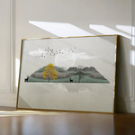 Abstract 043 Canvas Art 60 x 40 cm / Stretched on hidden frame