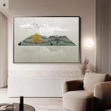 Abstract 043 Canvas Art 60 x 40 cm / Stretched on hidden frame