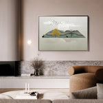Abstract 043 Canvas Art 60 x 40 cm / Stretched on hidden frame
