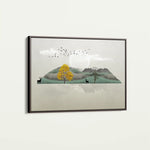 Abstract 043 Canvas Art 60 x 40 cm / Stretched on hidden frame