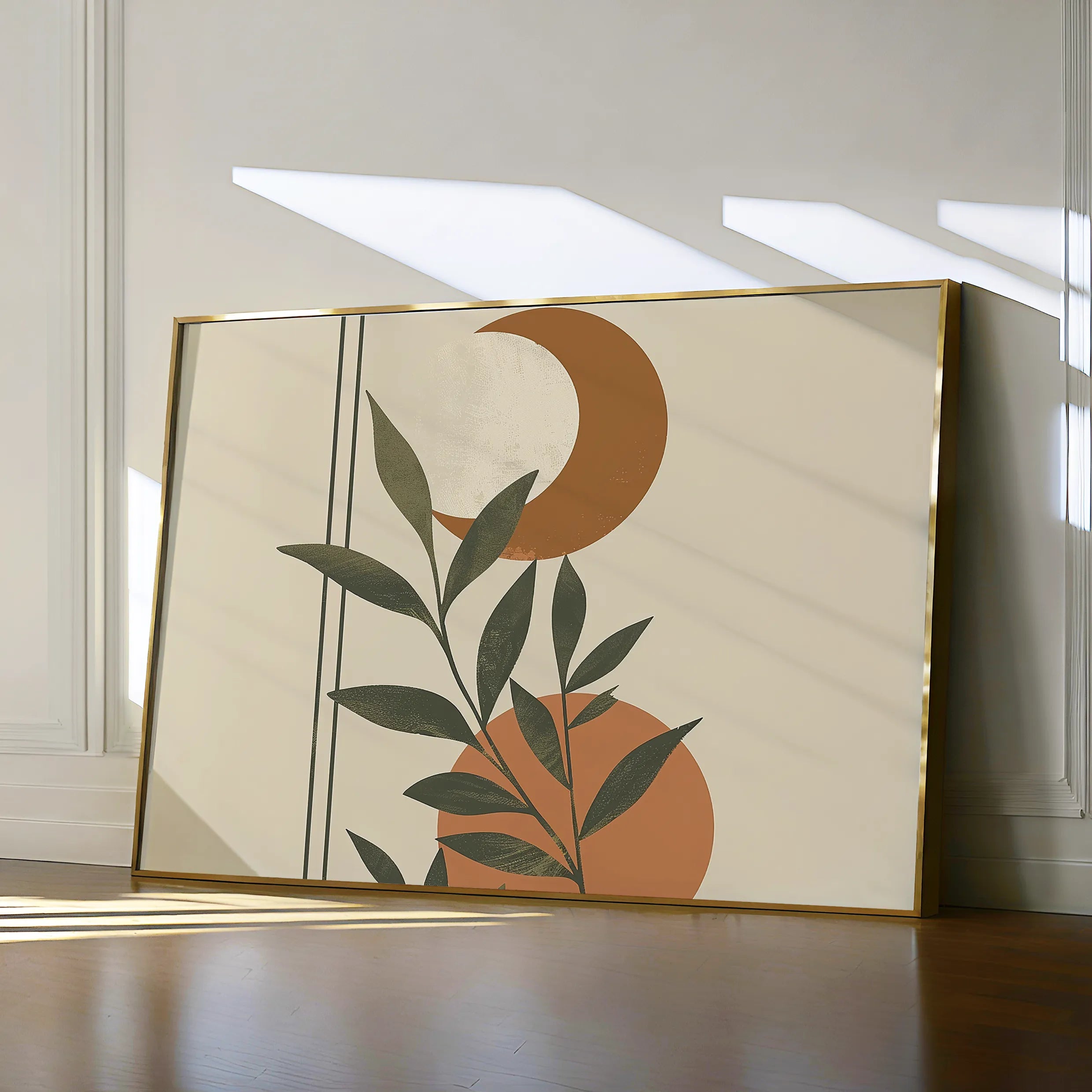 Boho Canvas Wall Art WAD043-BH 90 x 60 cm / Stretched on hidden frame