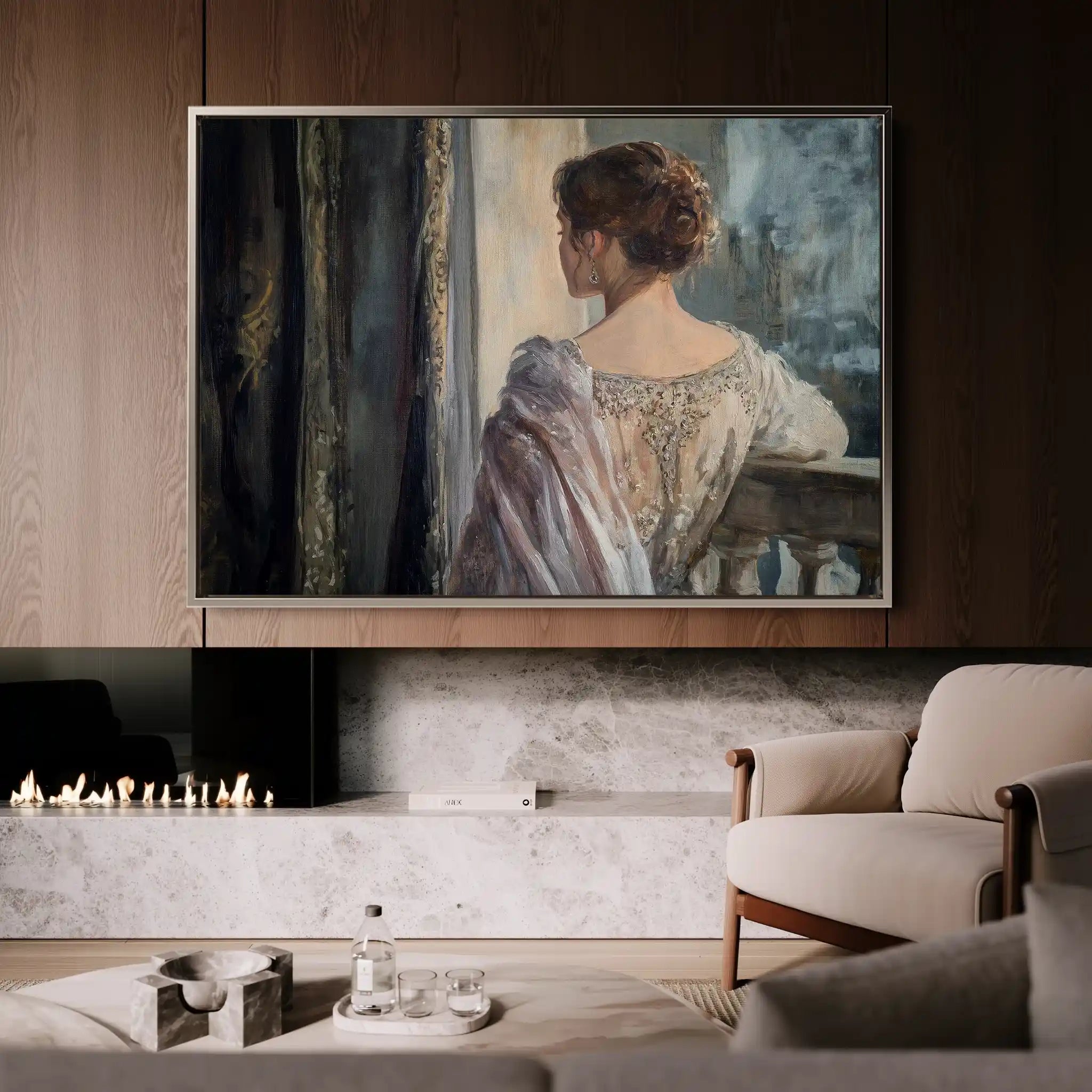 Classic 043 Canvas Art 90 x 60 cm / Stretched on hidden frame
