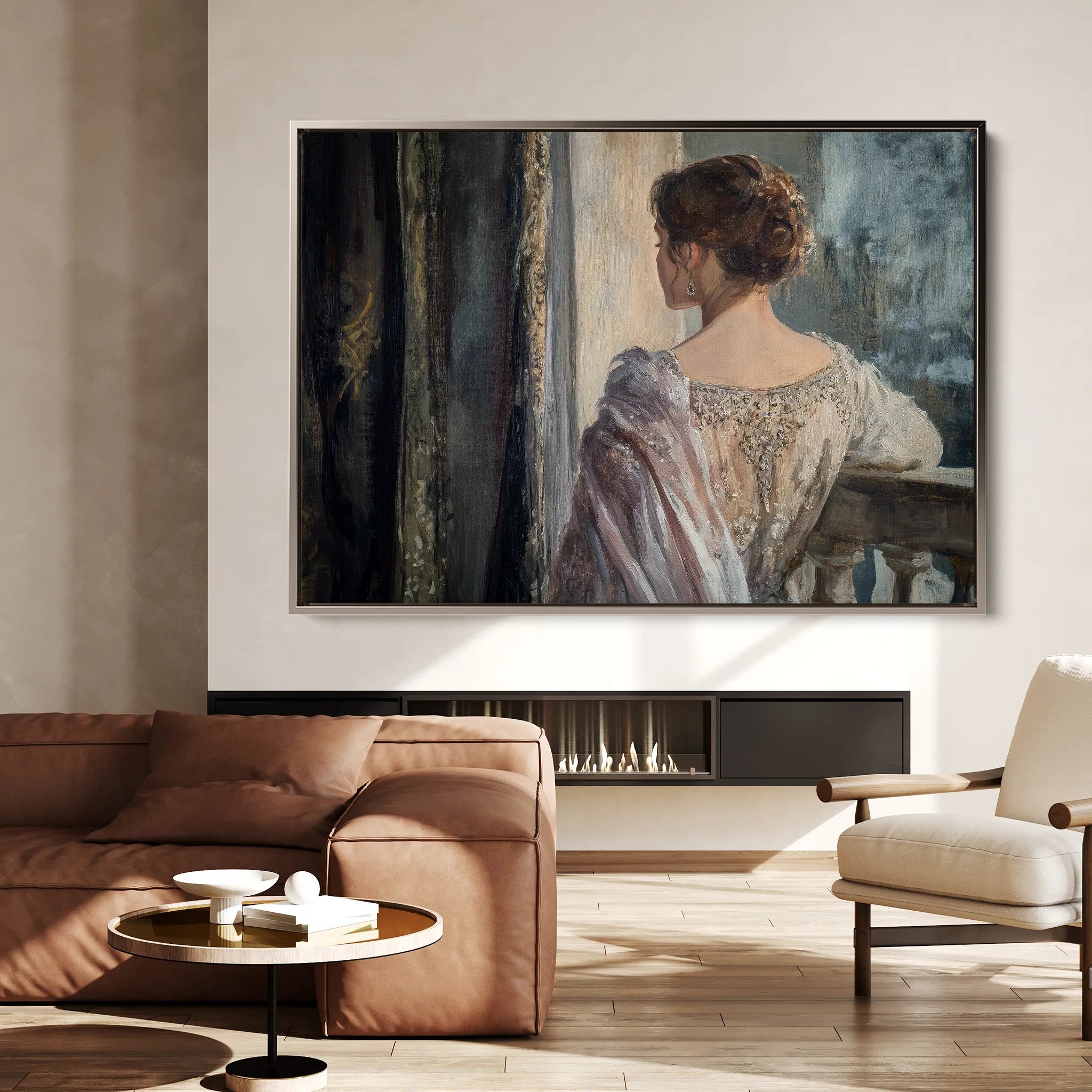 Classic Canvas Wall Art WAD043-CL 90 x 60 cm / Stretched on hidden frame