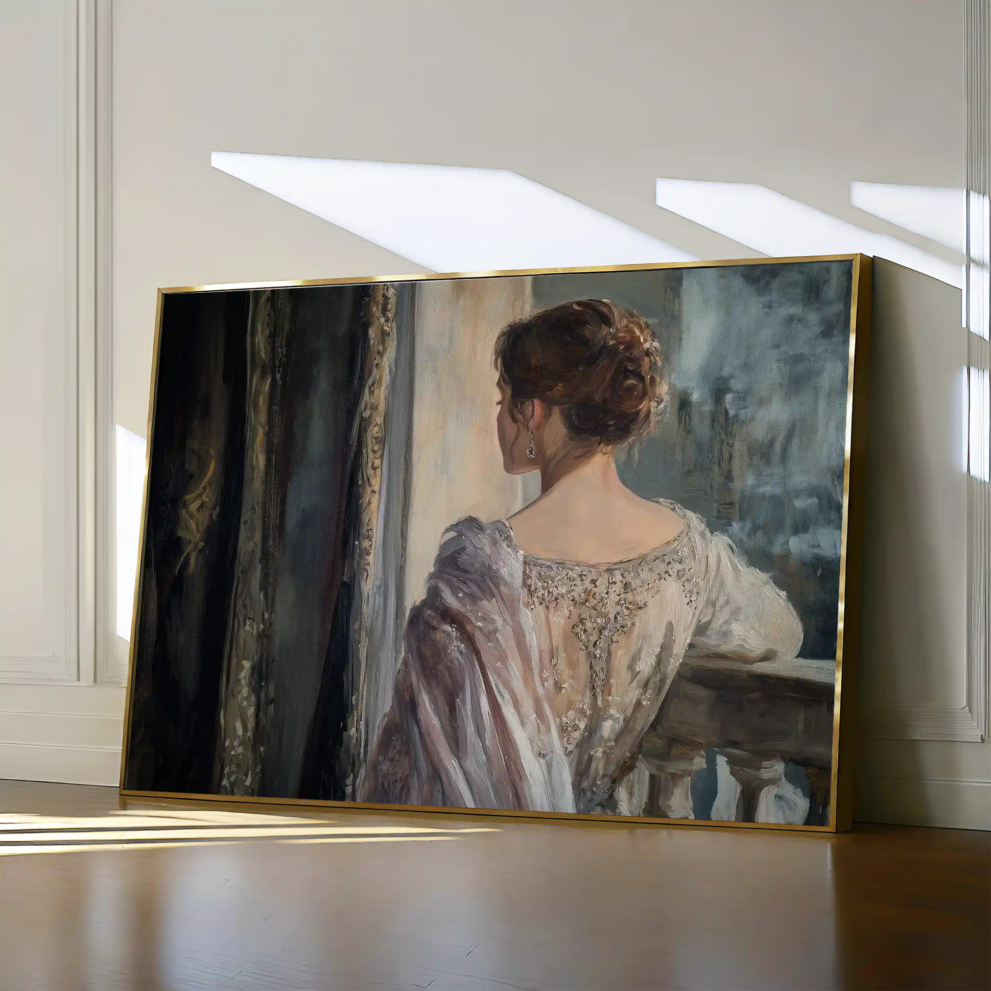 Classic 043 Canvas Art 90 x 60 cm / Stretched on hidden frame