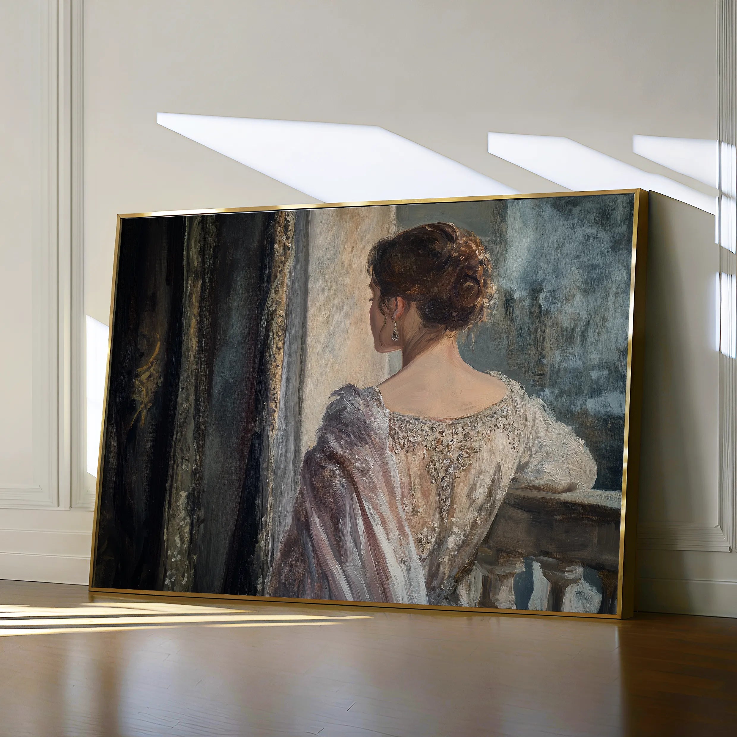 Classic Canvas Wall Art WAD043-CL 90 x 60 cm / Stretched on hidden frame