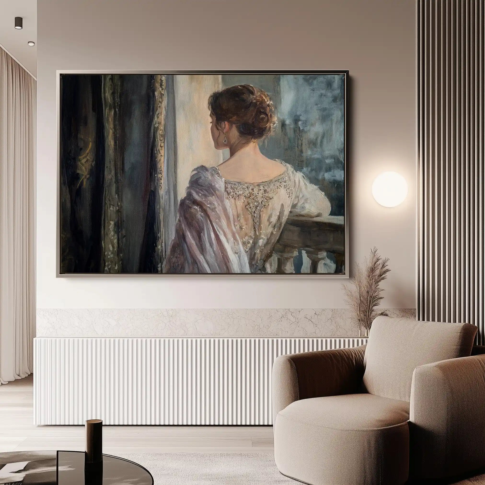Classic 043 Canvas Art 90 x 60 cm / Stretched on hidden frame