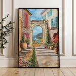 Landscape 043 Canvas Art 90 x 60 cm / Stretched on hidden frame