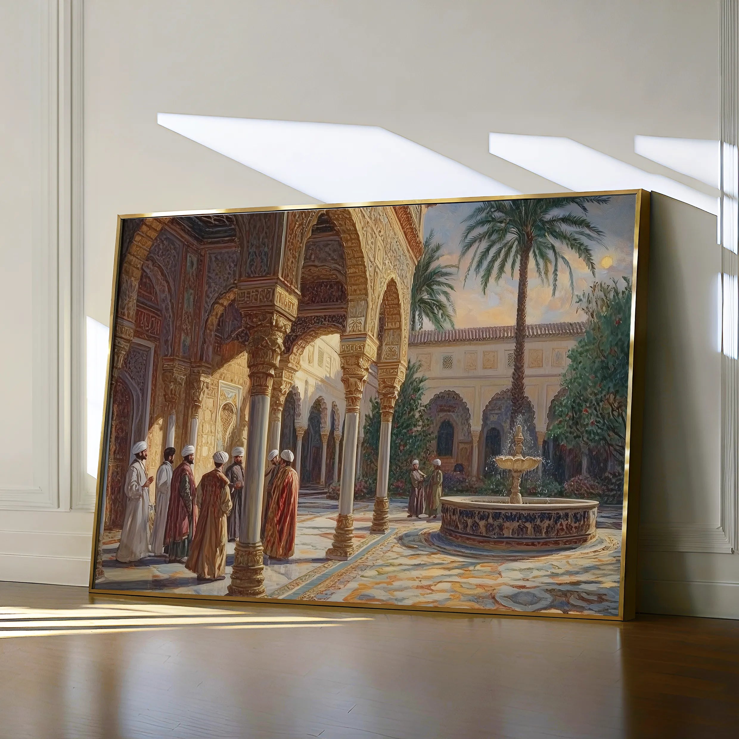 Orientalist Canvas Wall Art WAD043-OR 90 x 60 cm / Stretched on hidden frame