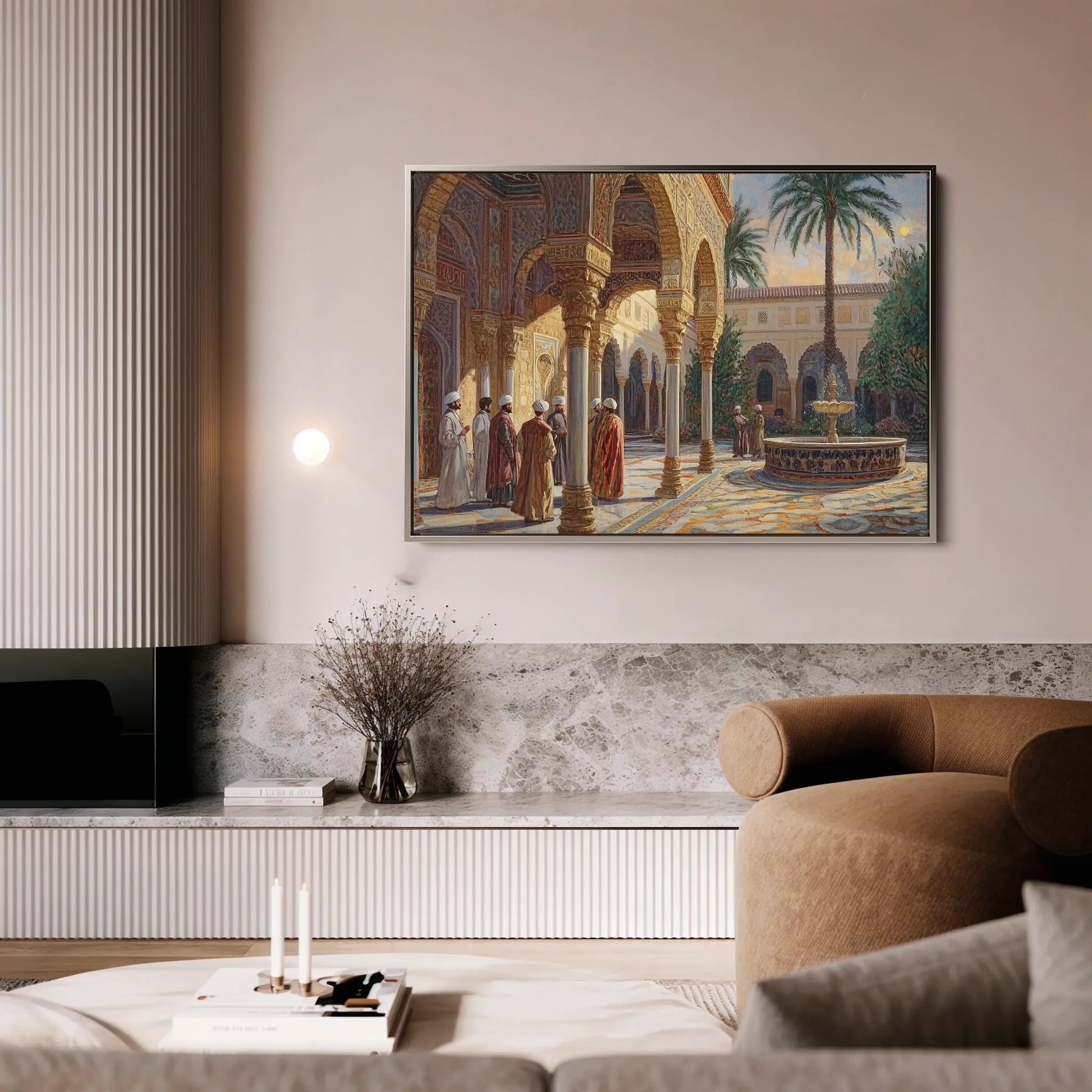Orientalist Canvas Wall Art WAD043-OR 90 x 60 cm / Stretched on hidden frame