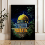Palestine 043 Canvas Art 90 x 60 cm / Stretched on hidden frame