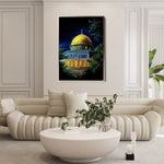 Palestine 043 Canvas Art 90 x 60 cm / Stretched on hidden frame