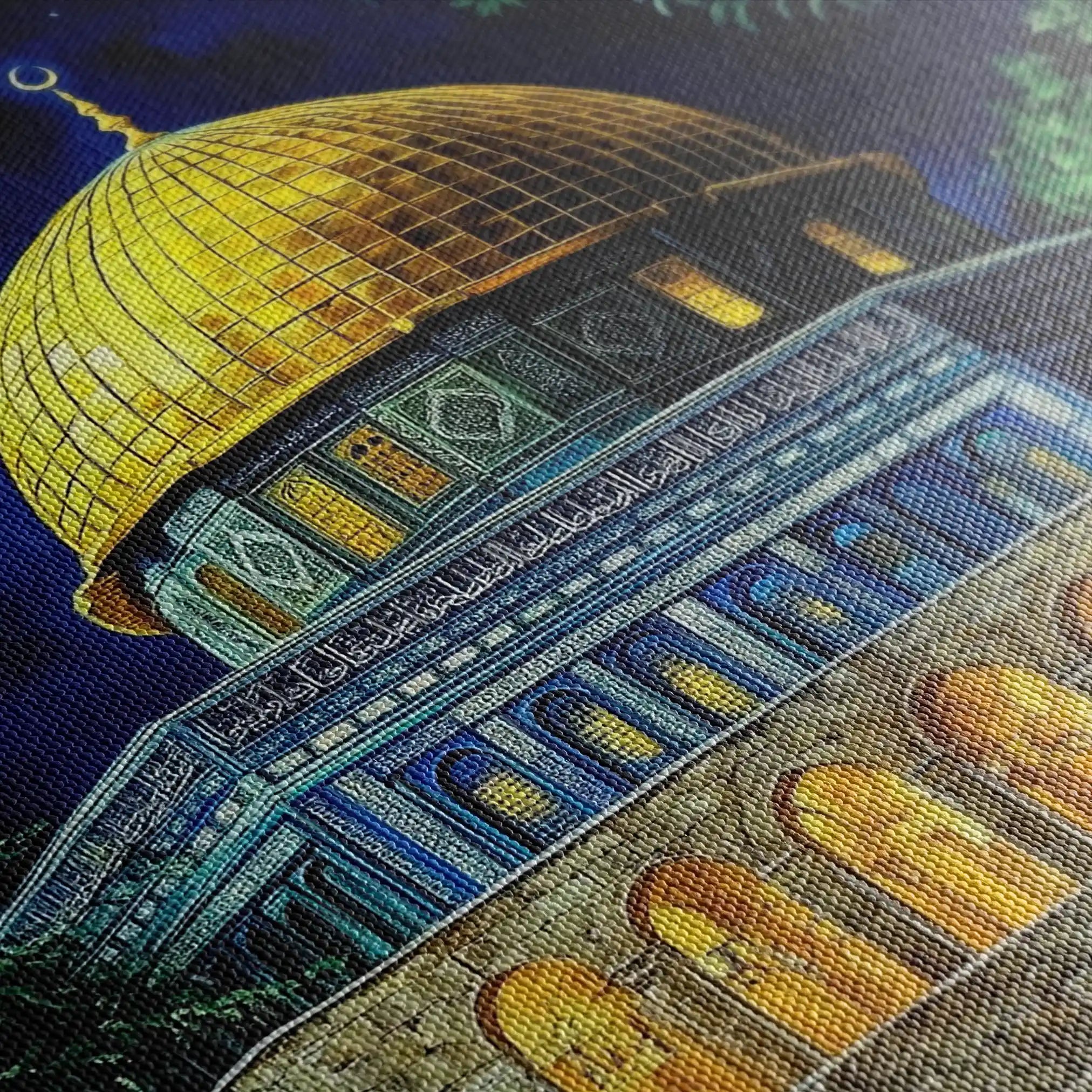 Palestine 043 Canvas Art 90 x 60 cm / Stretched on hidden frame