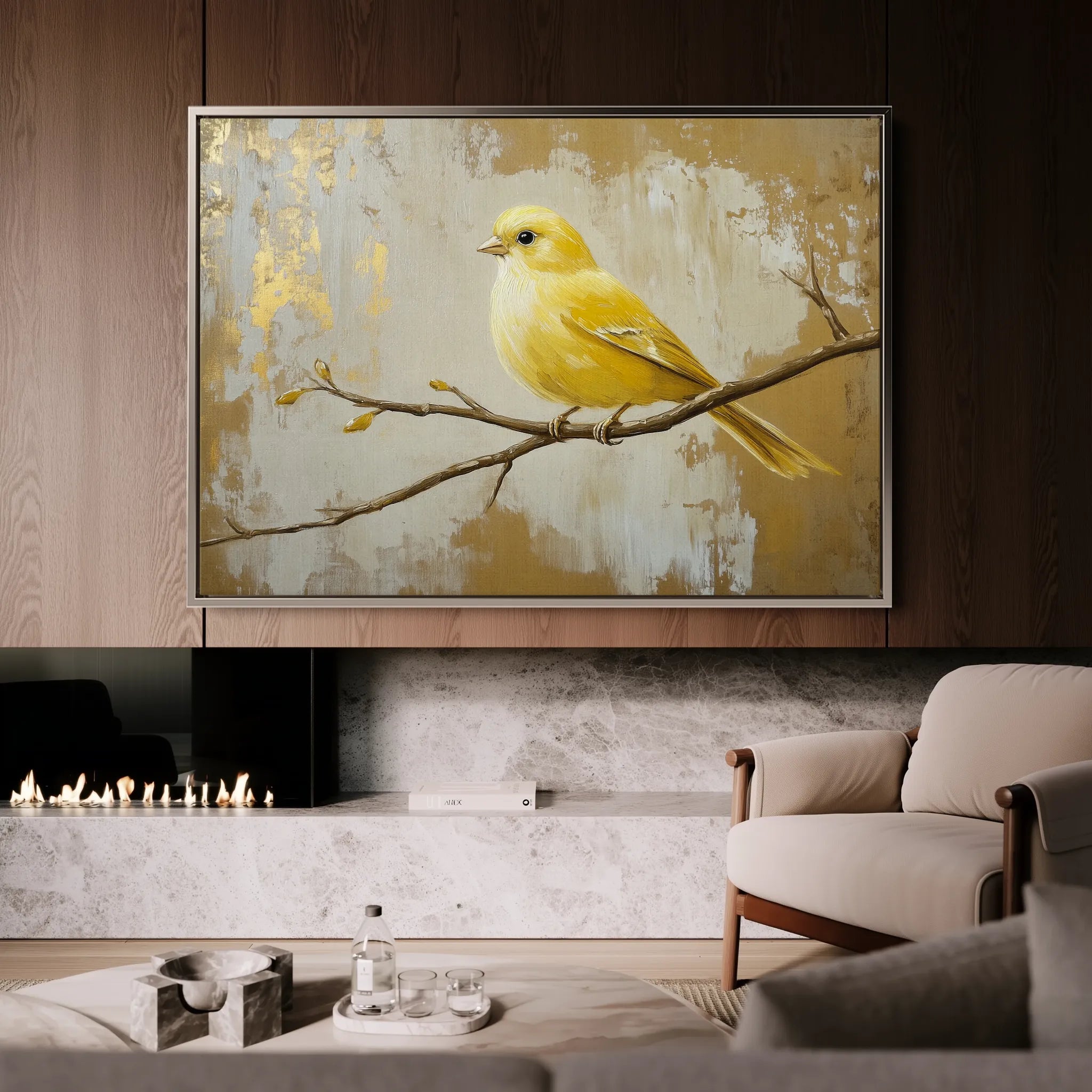 Animals Canvas Wall Art WAD044-AN 90 x 60 cm / Stretched on hidden frame