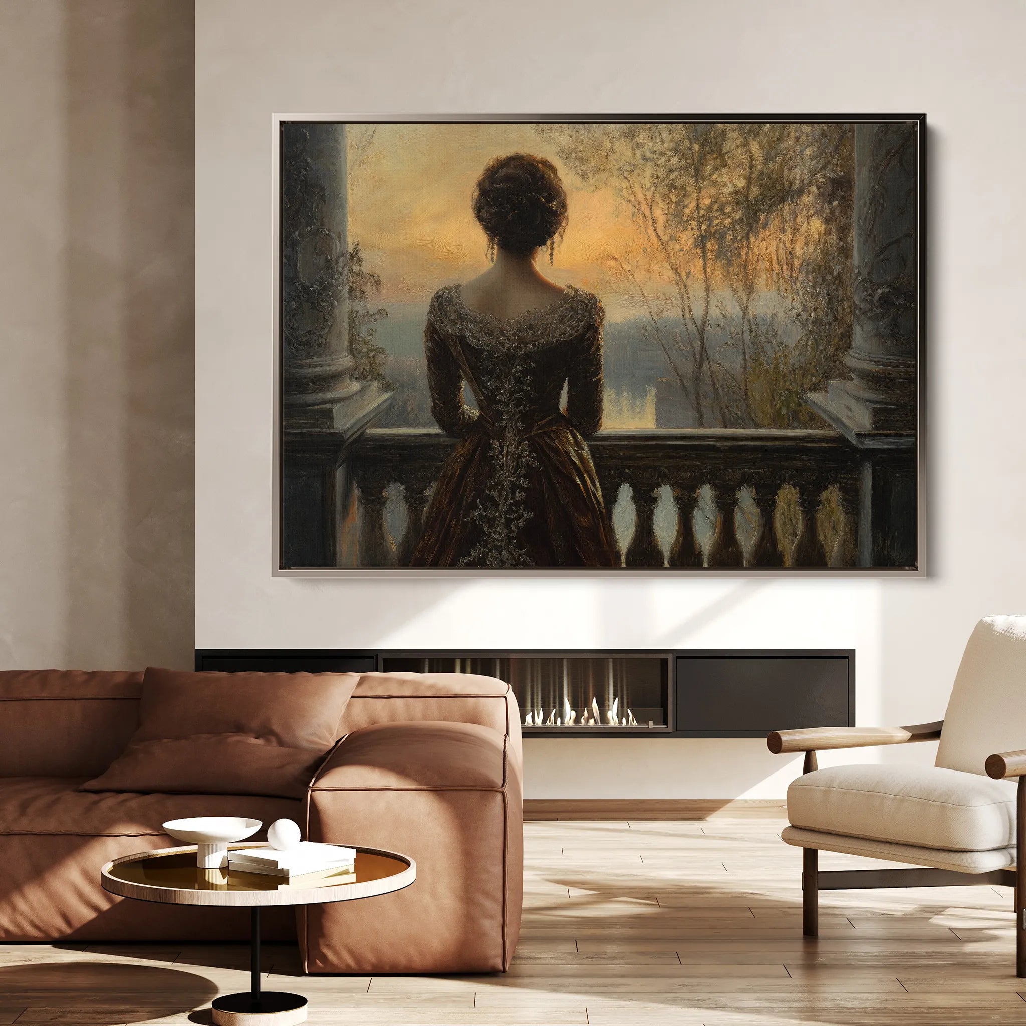 Classic Canvas Wall Art WAD044-CL 90 x 60 cm / Stretched on hidden frame
