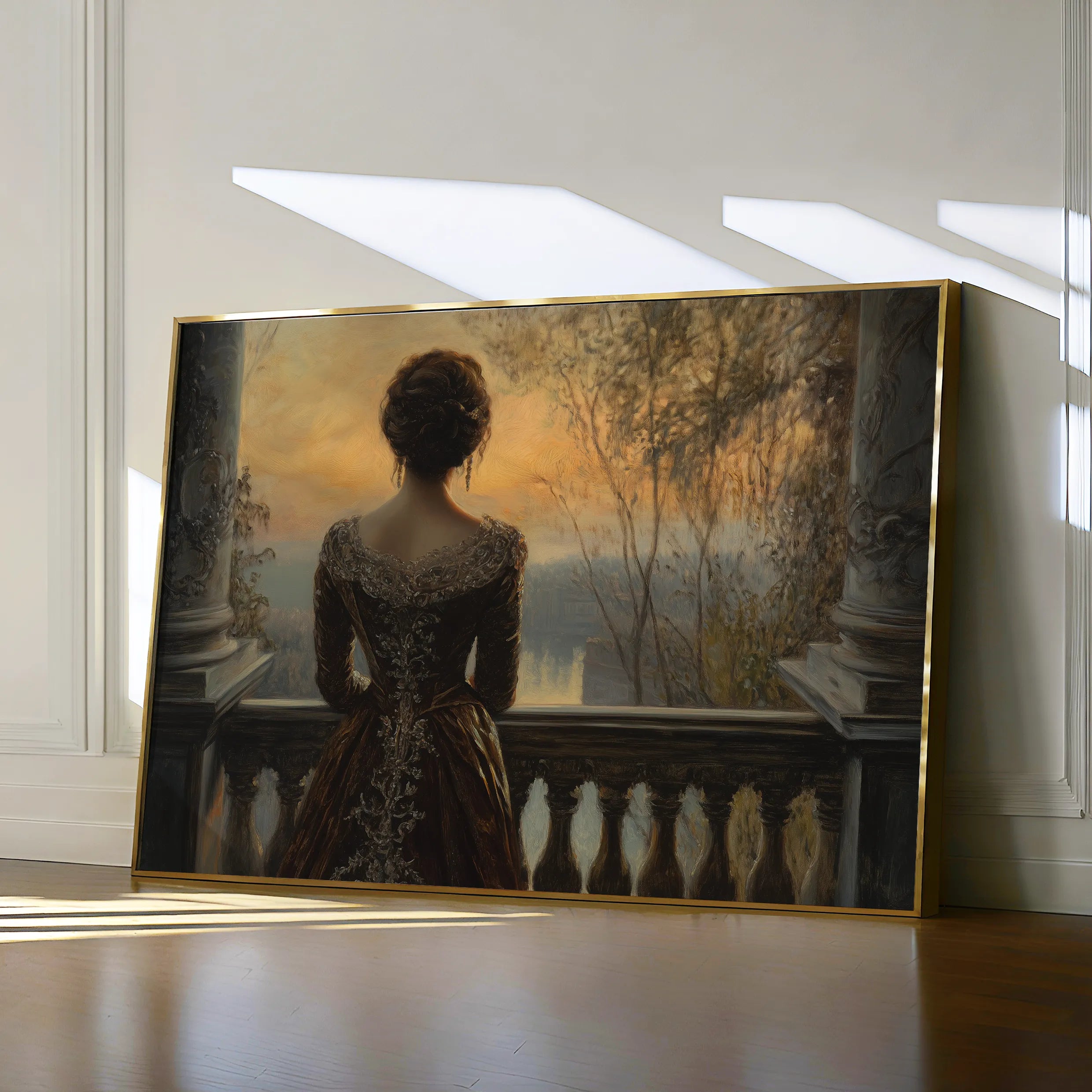 Classic Canvas Wall Art WAD044-CL 90 x 60 cm / Stretched on hidden frame